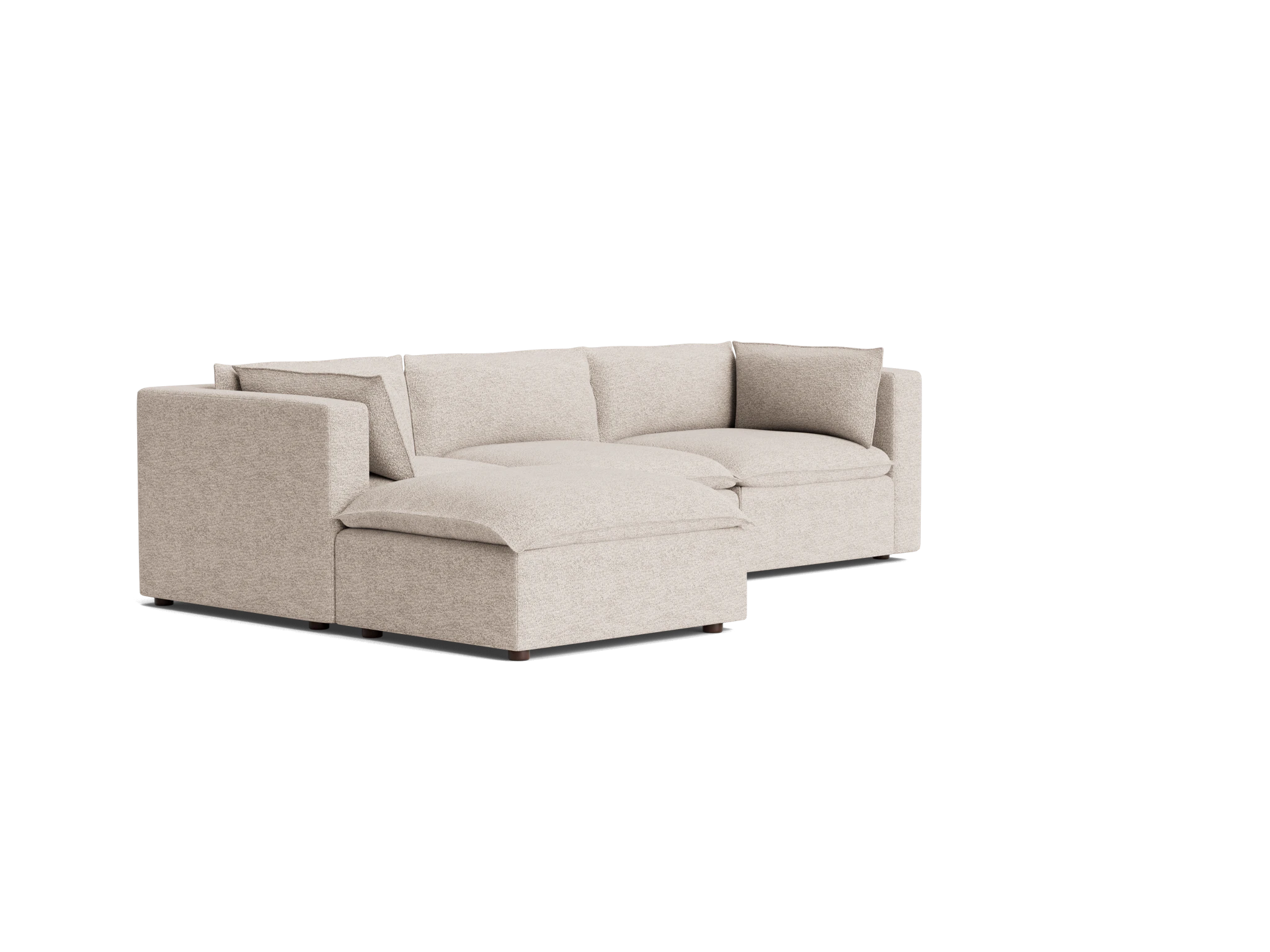 haine modular sectional borough cotton