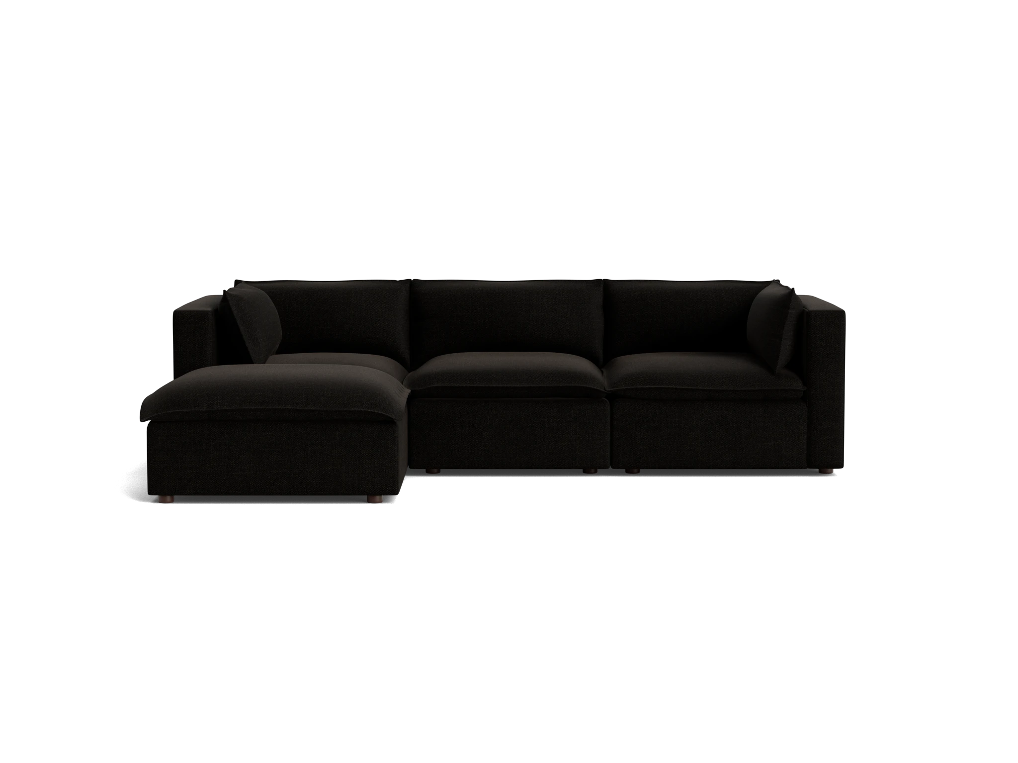 haine modular sectional milo onyx