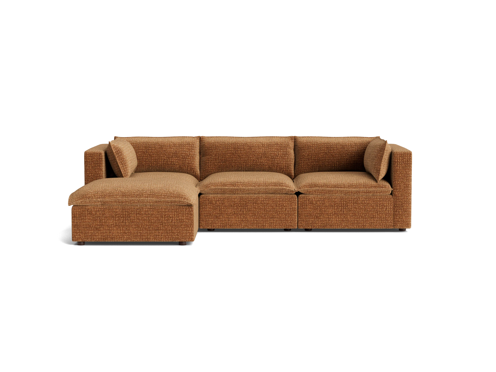 haine modular sectional soul pantone glazed ginger