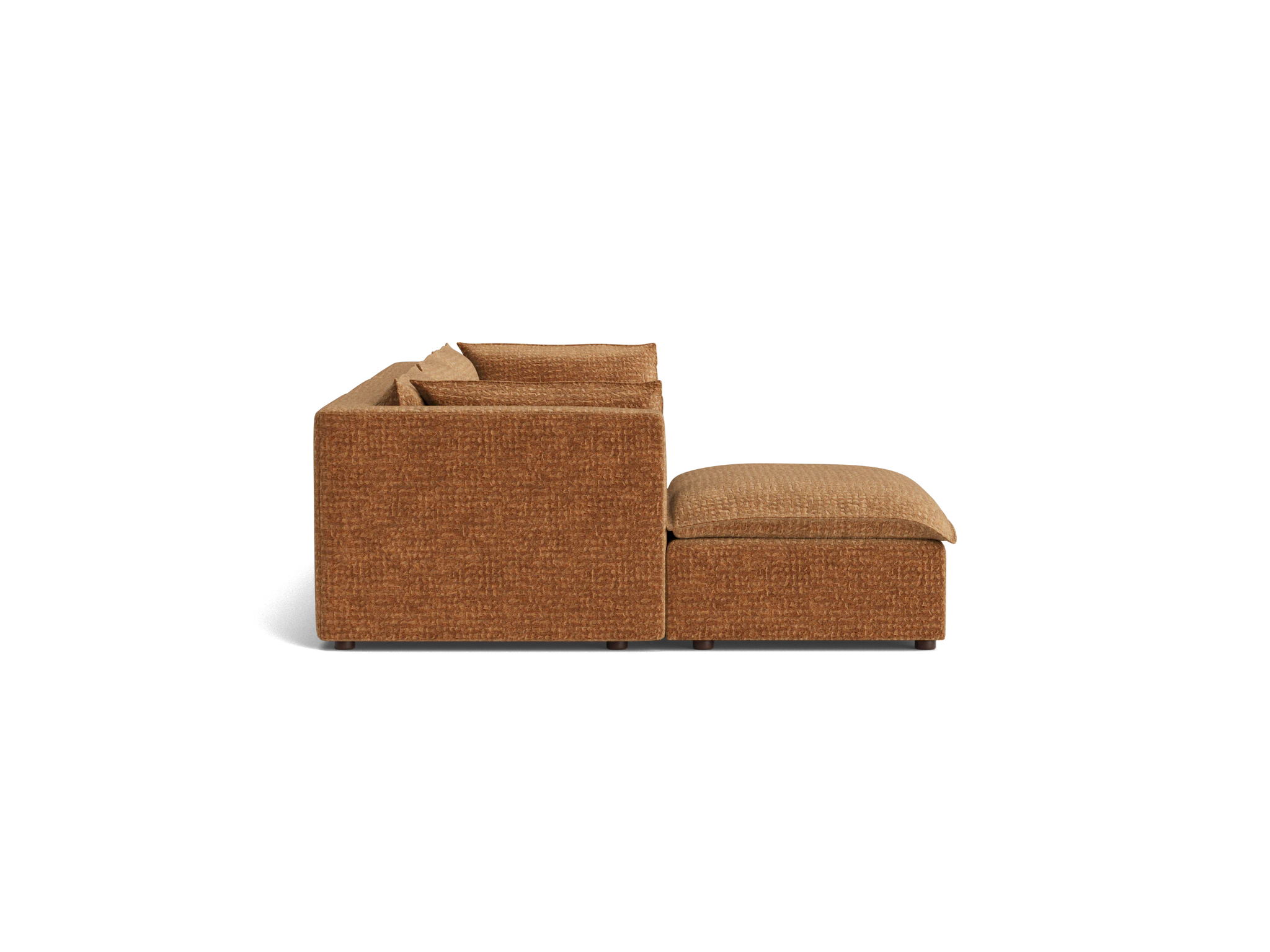 haine modular sectional soul pantone glazed ginger