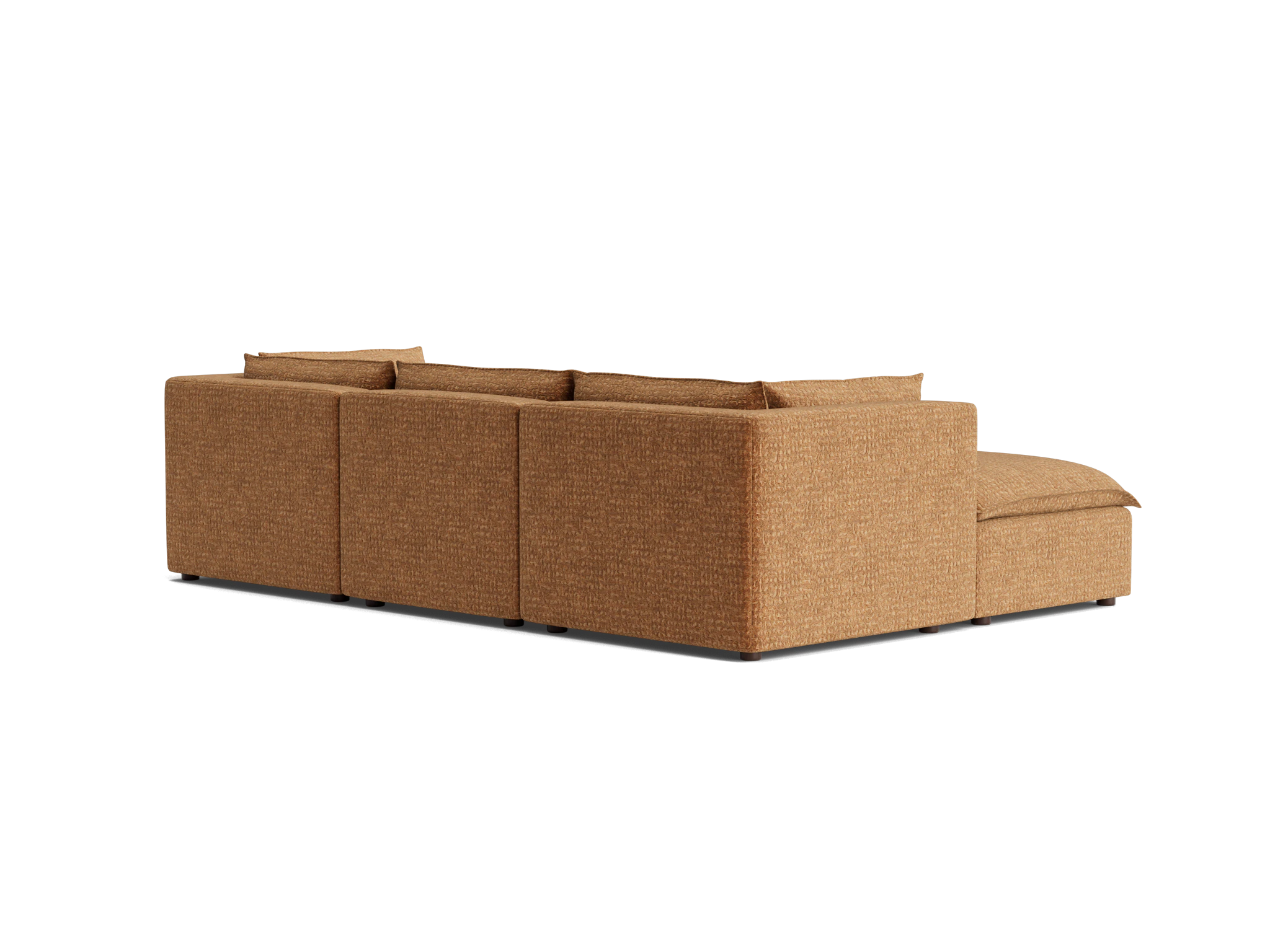 haine modular sectional soul pantone glazed ginger