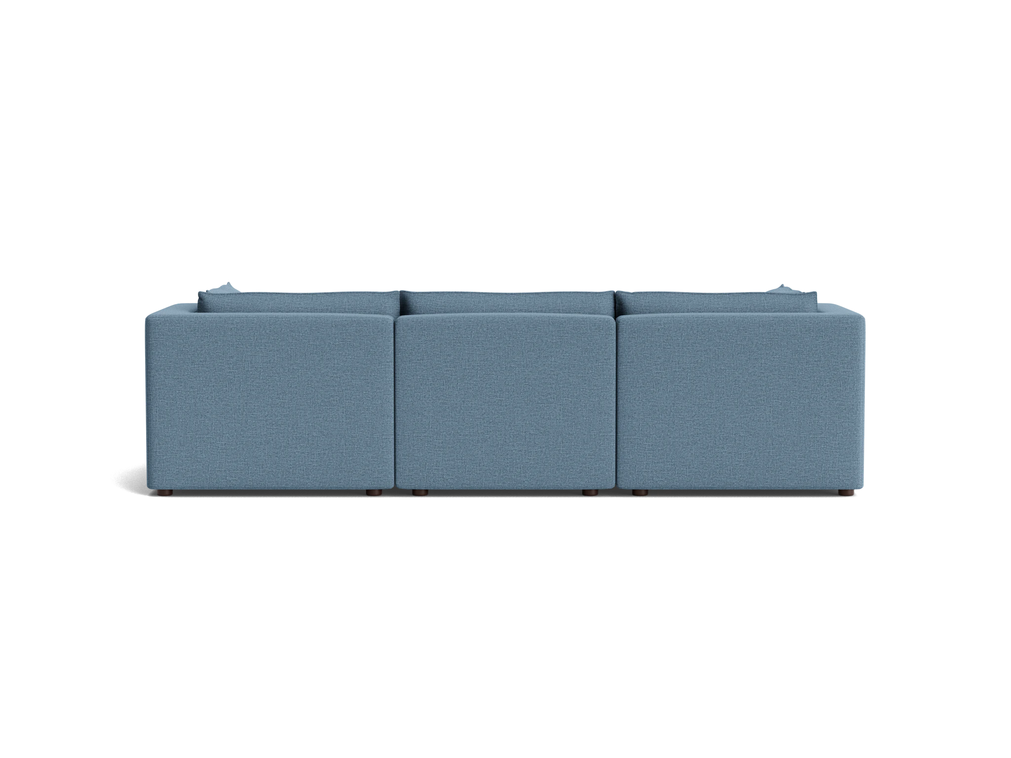 haine modular chaise sectional milo french blue