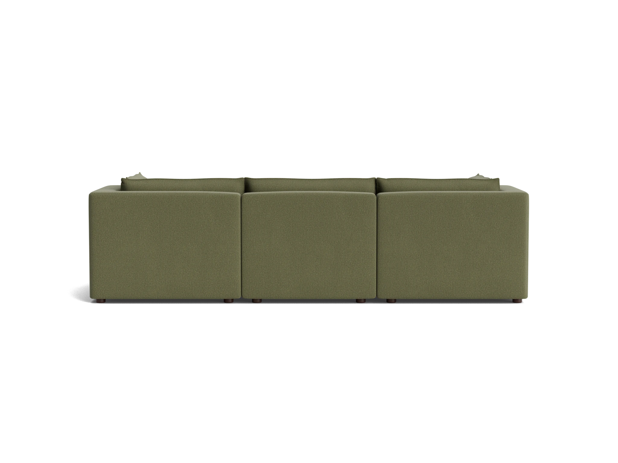 haine modular chaise sectional faithful olive