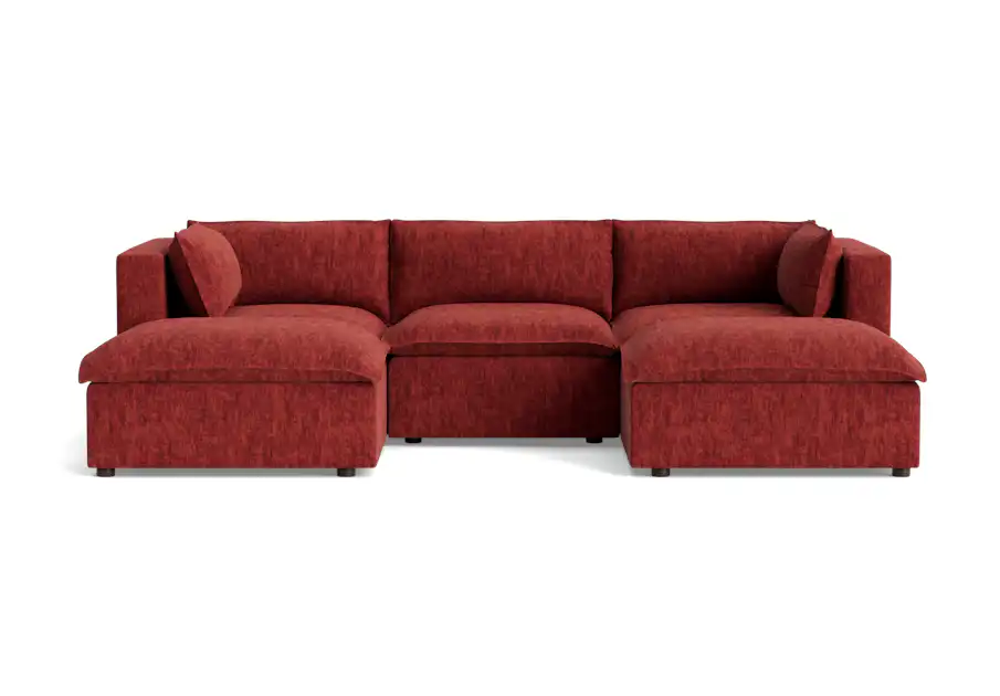 haine modular chaise sectional crave berry hibiscus