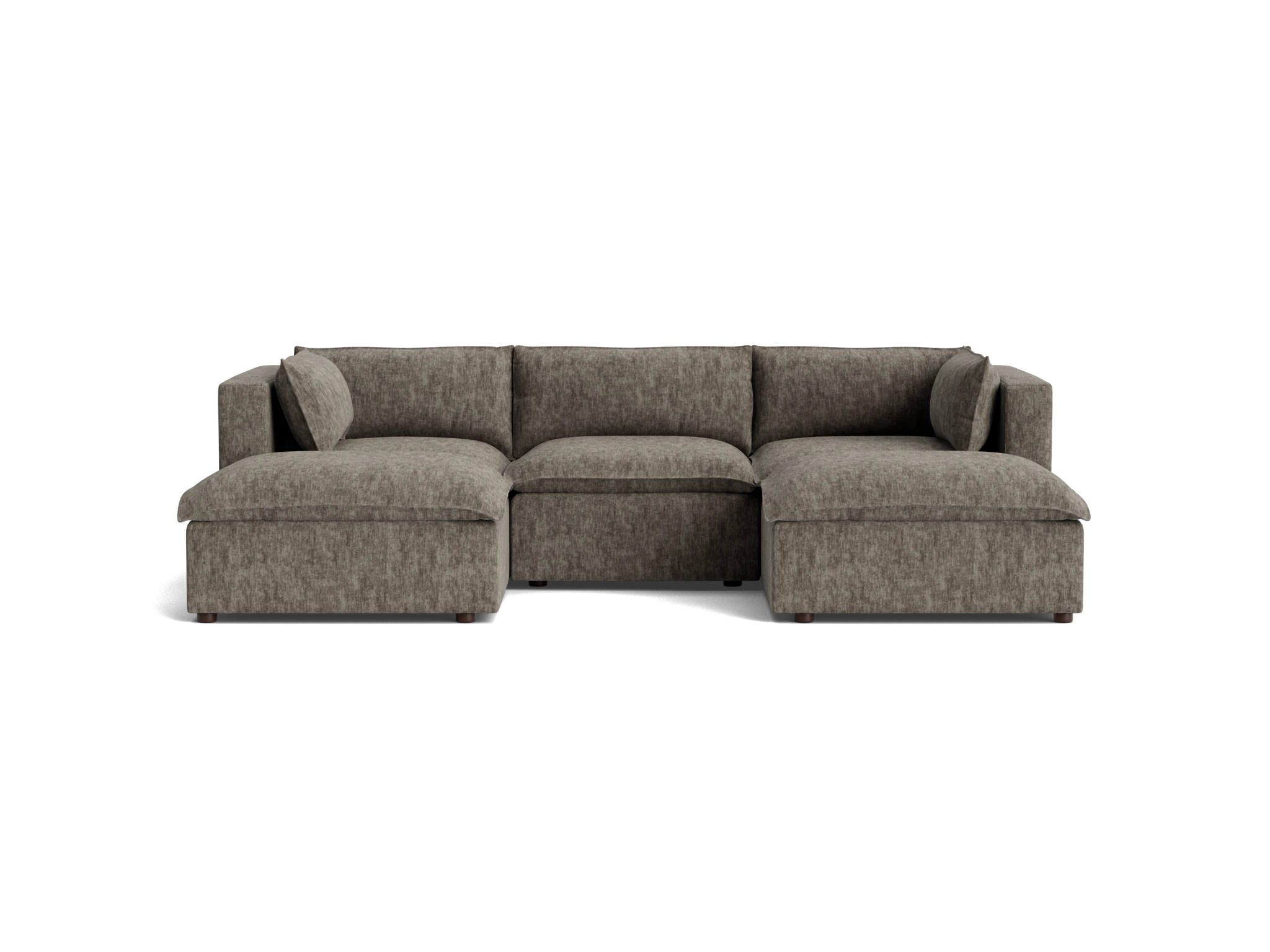 haine modular chaise sectional crave mocha latte