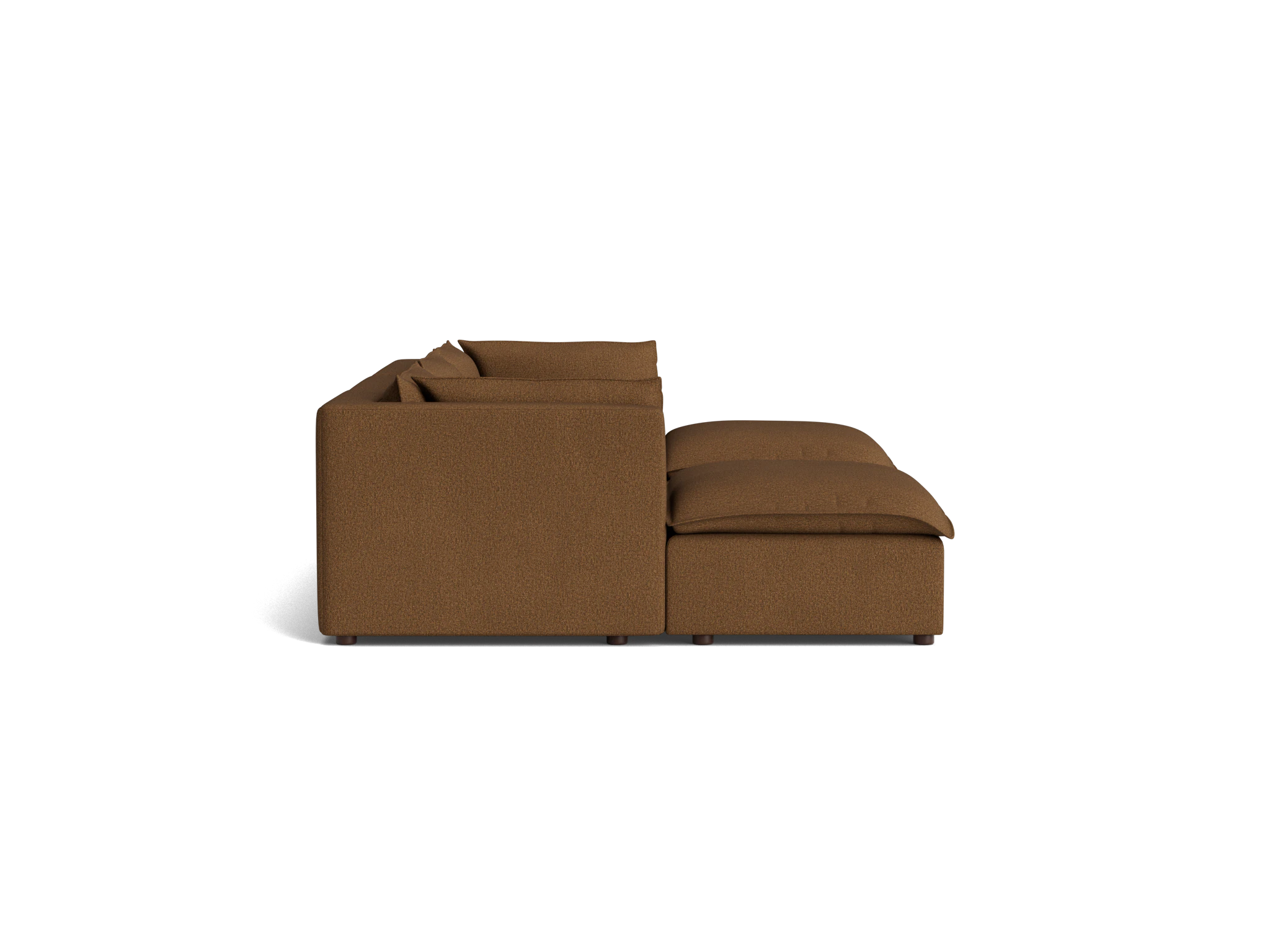 haine modular chaise sectional faithful mocha