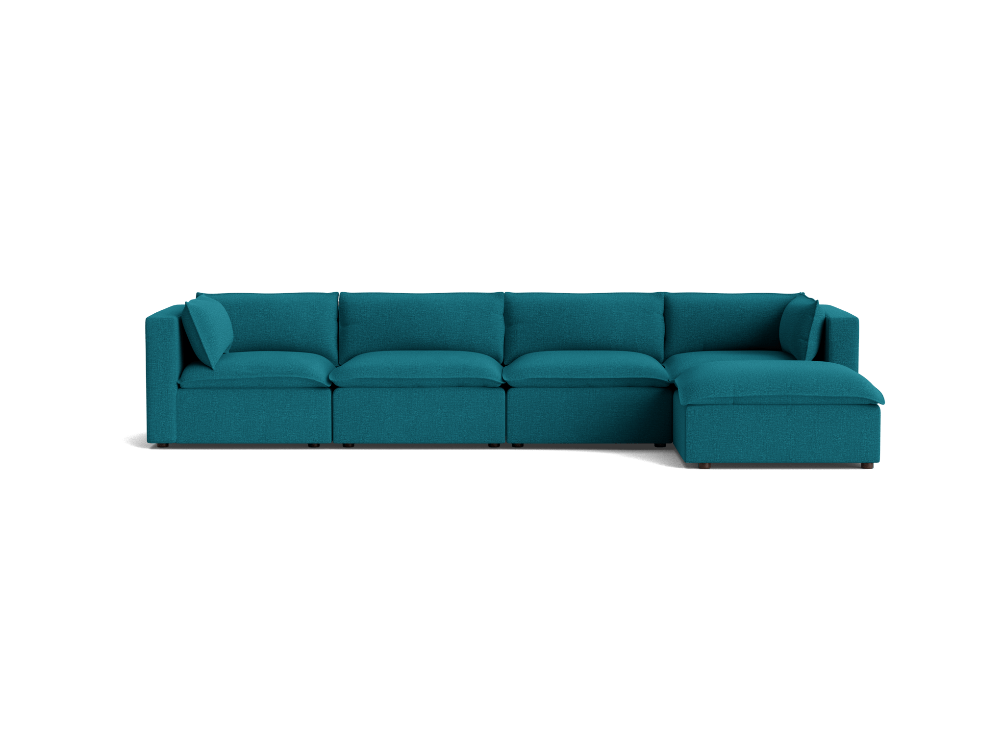 haine modular grand sectional key largo zenith teal