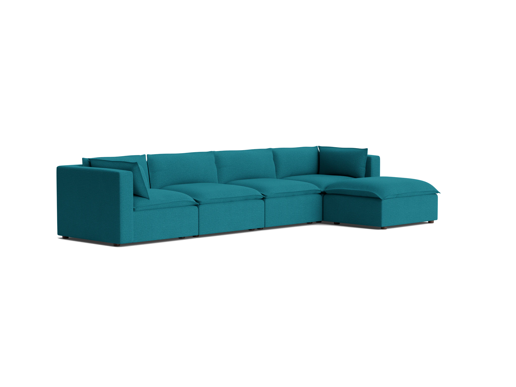 haine modular grand sectional key largo zenith teal