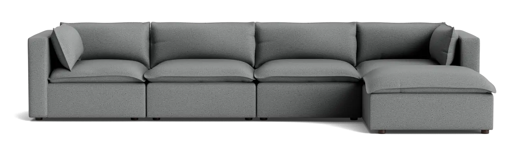 haine modular grand sectional essence ash