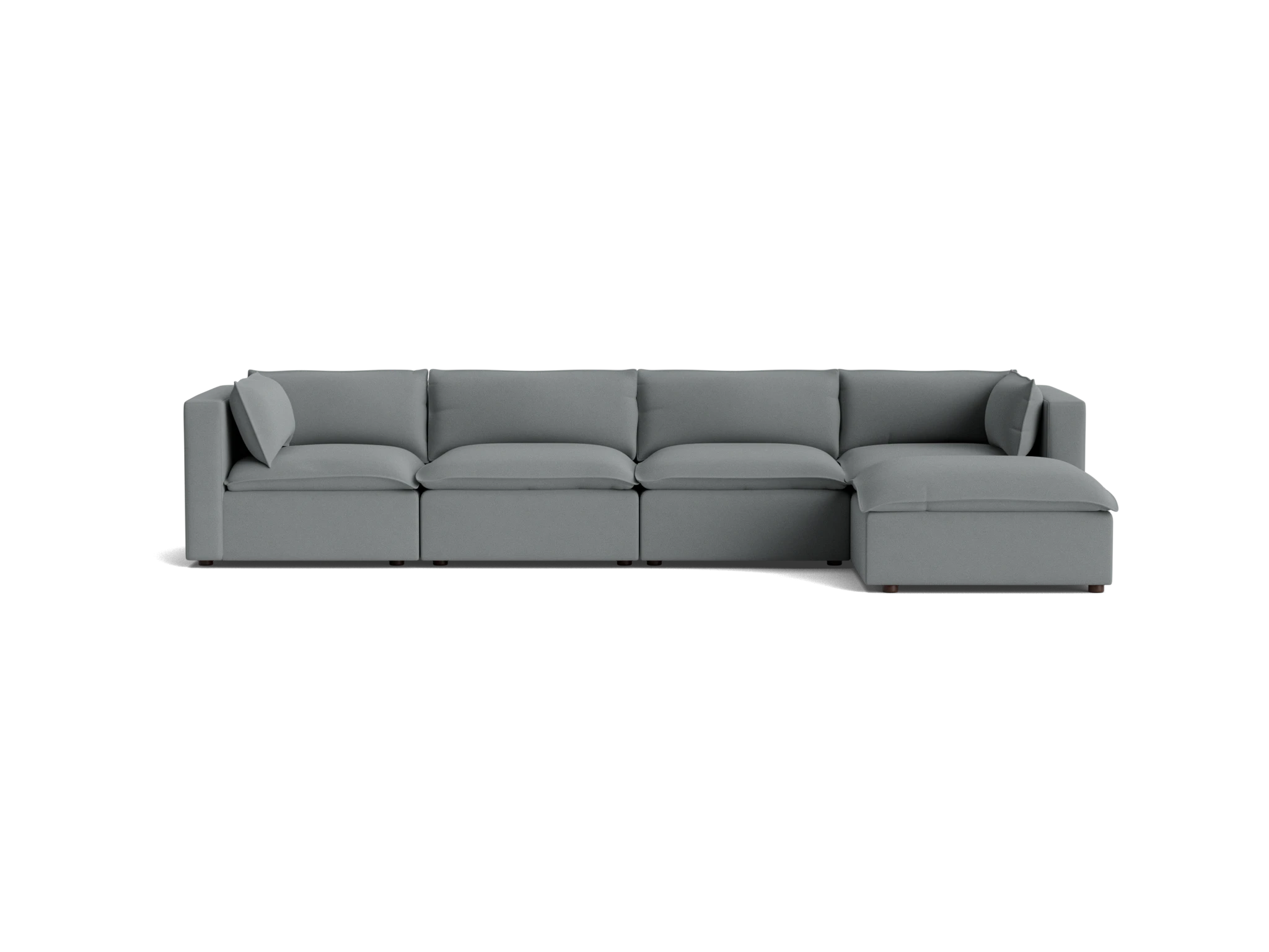 haine modular grand sectional royale ash