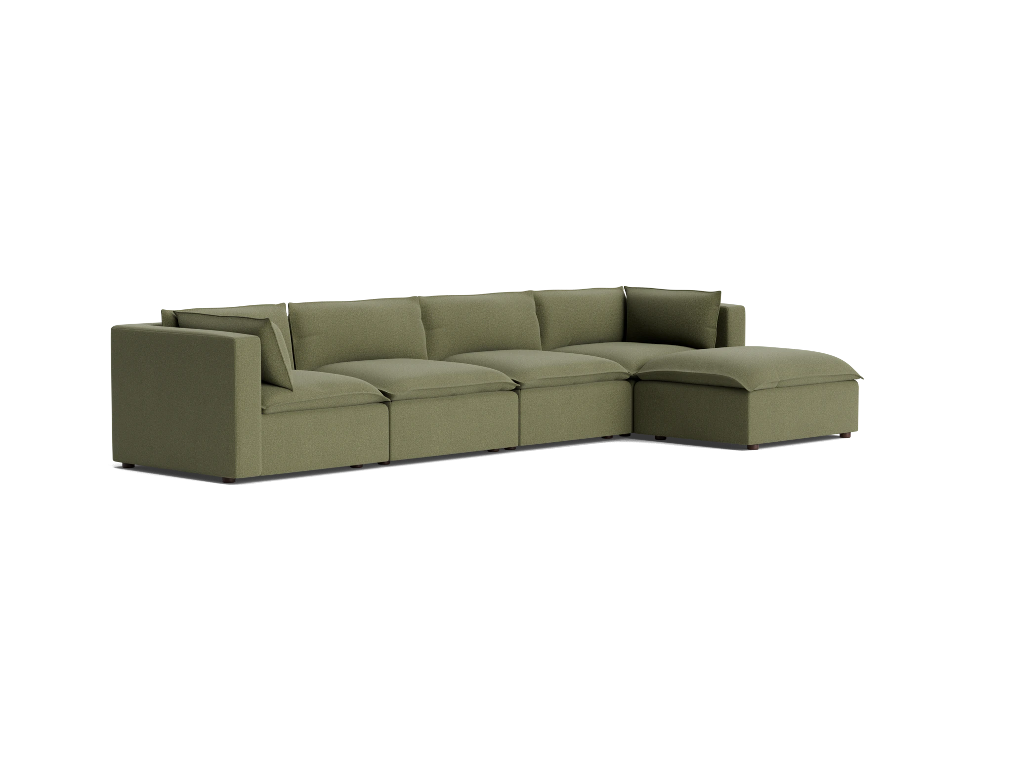 haine modular grand sectional faithful olive
