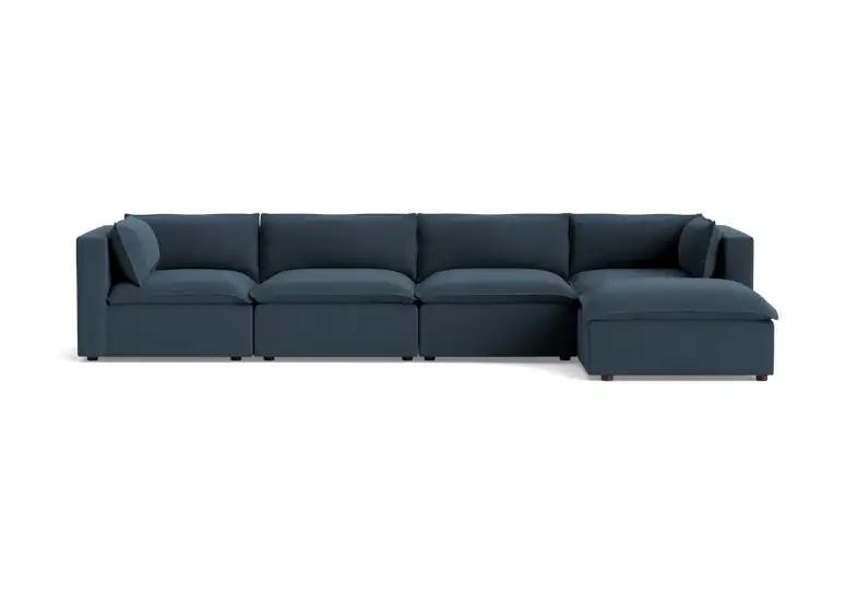 haine modular grand sectional faithful indigo