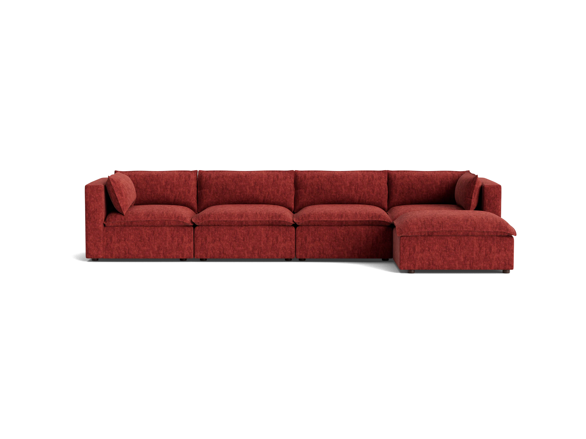 haine modular grand sectional crave berry hibiscus