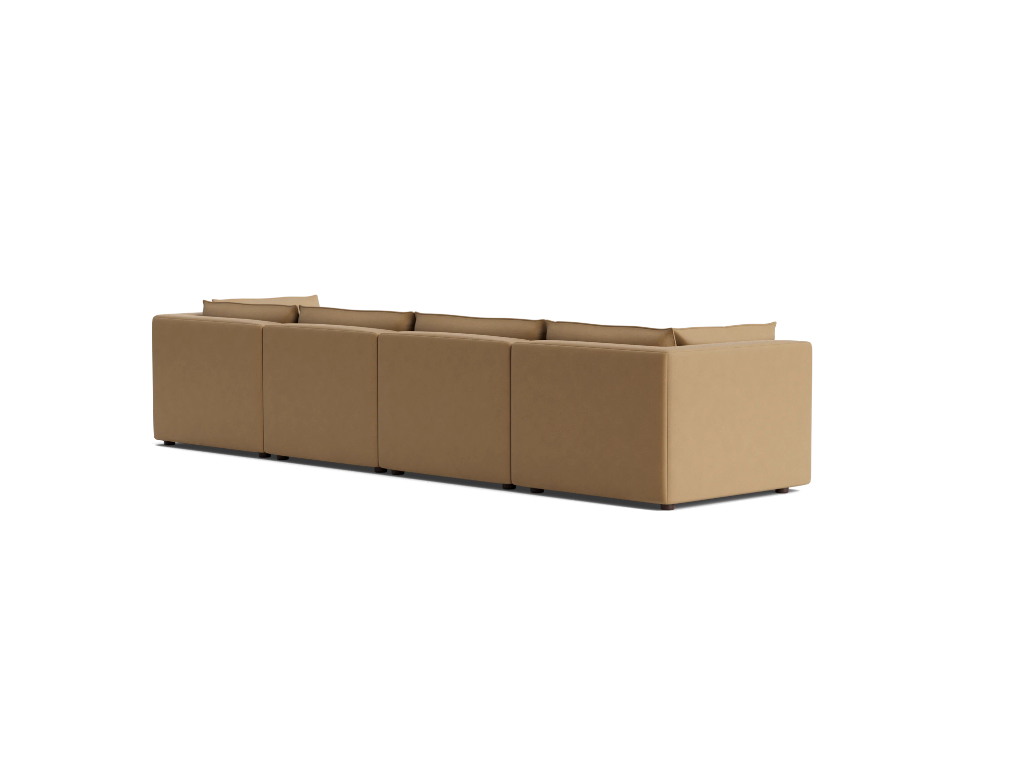 haine modular grand sectional washed california biscuit