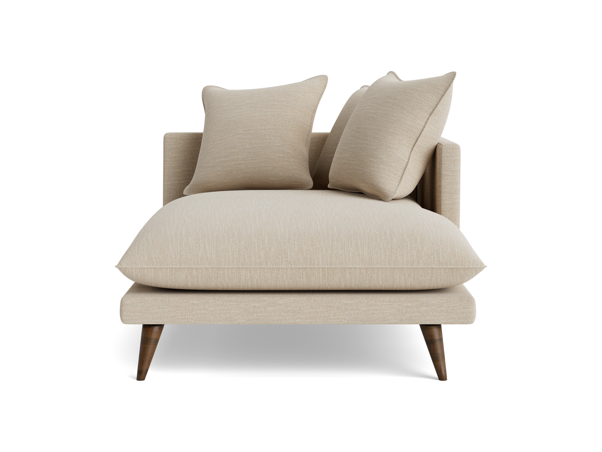 denna single arm chaise lucky divine