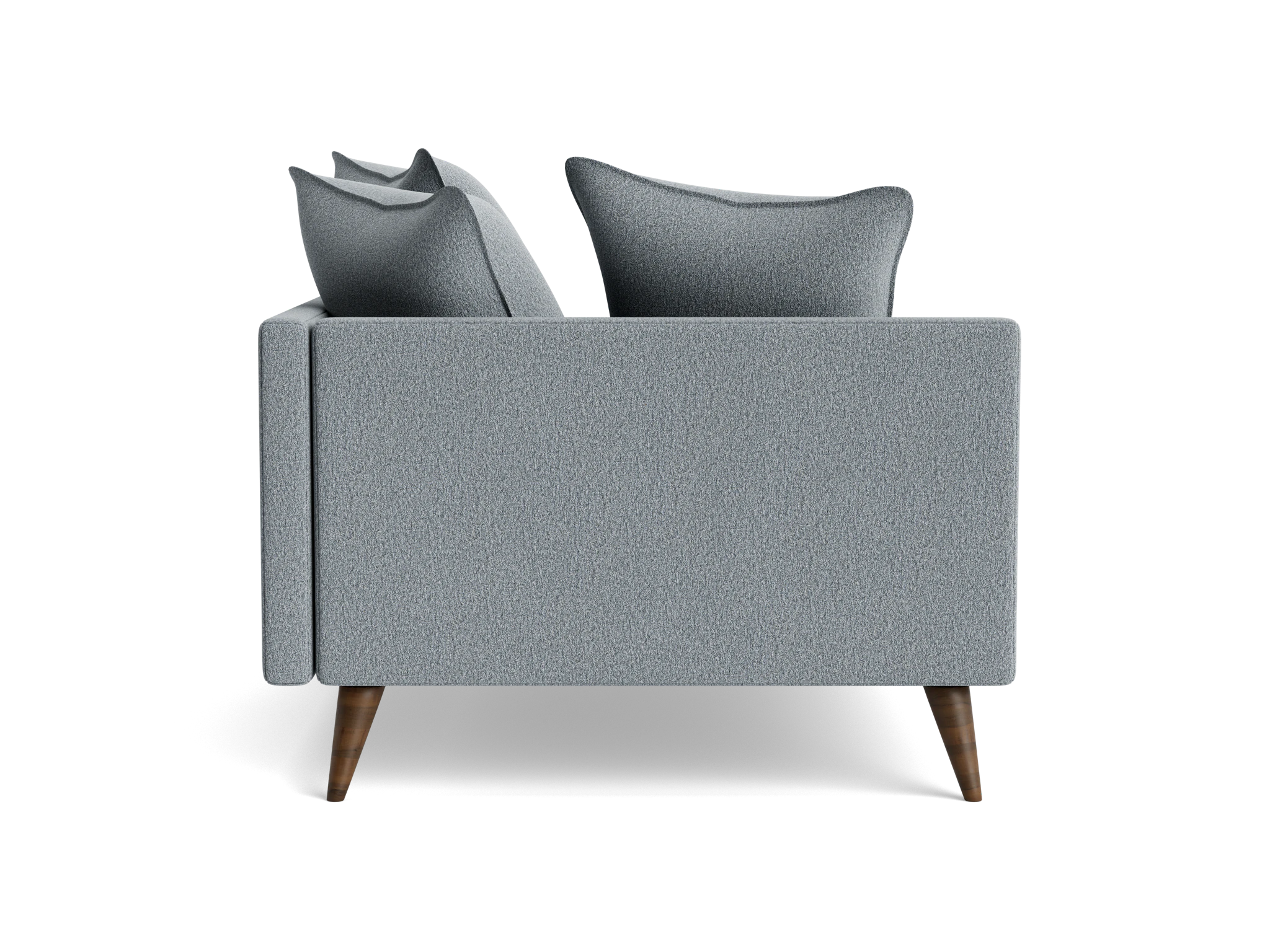 denna single arm chaise synergy pewter