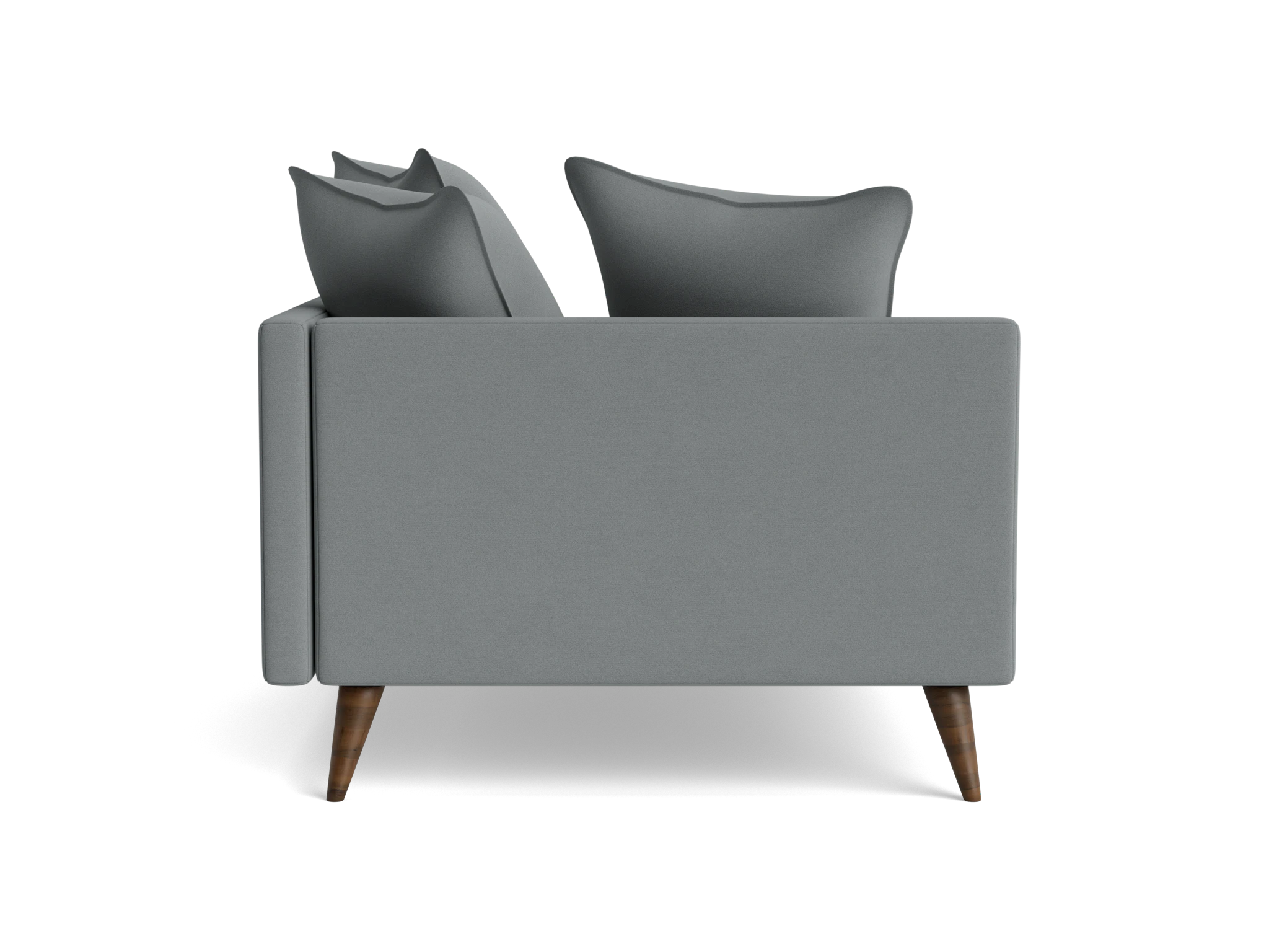 denna single arm chaise royale ash