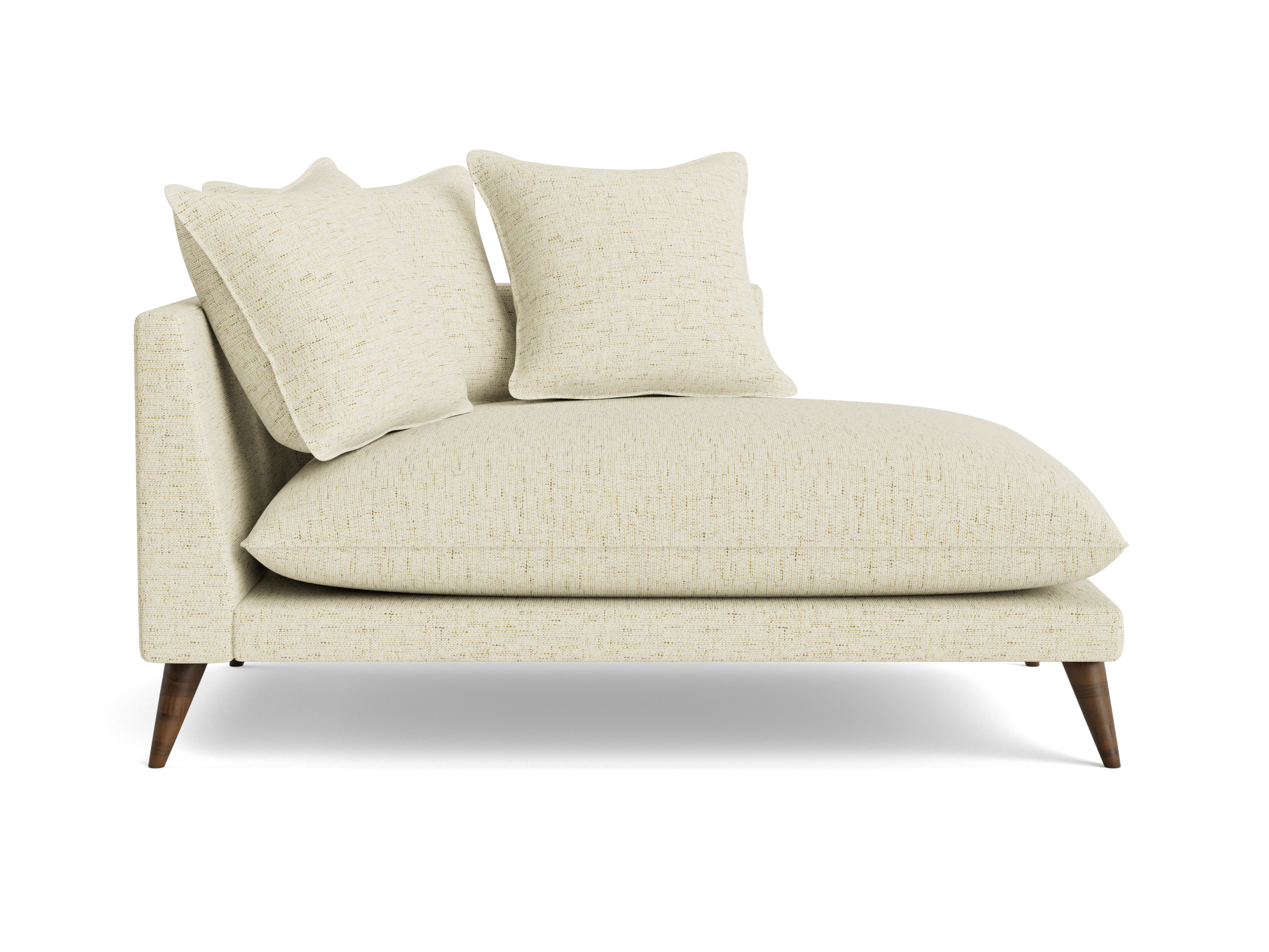 denna single arm chaise nico oyster
