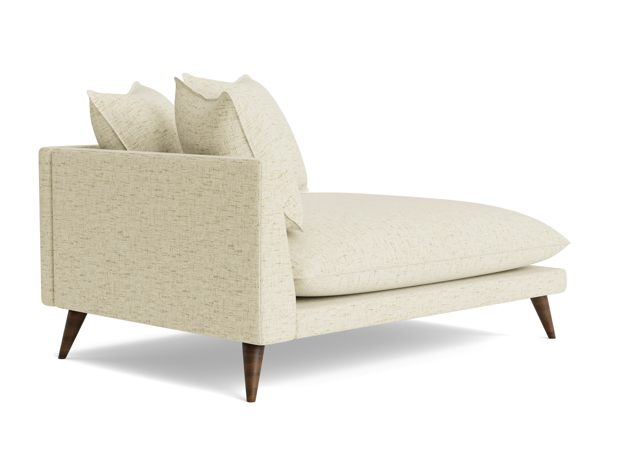 denna single arm chaise nico oyster