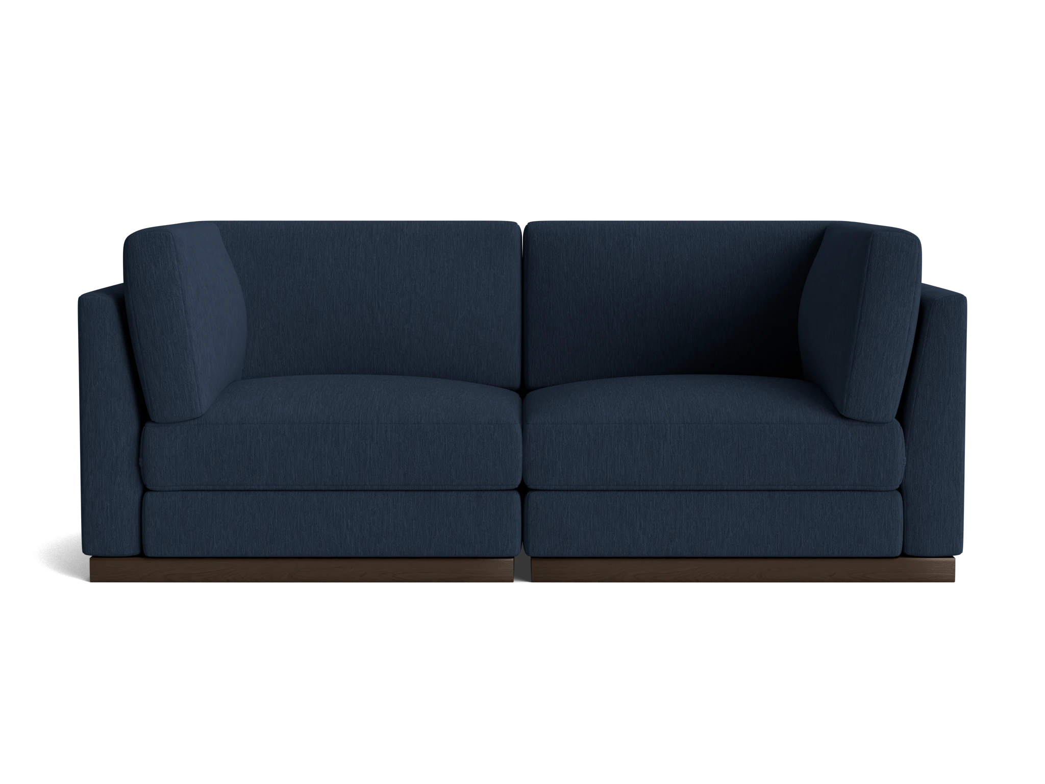holt corner chair loveseat bentley indigo