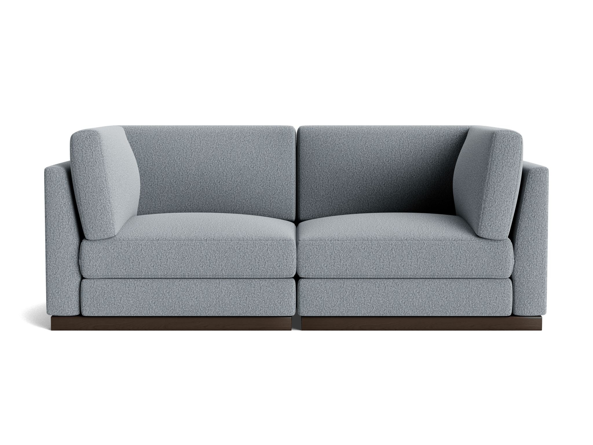 holt corner chair loveseat synergy pewter