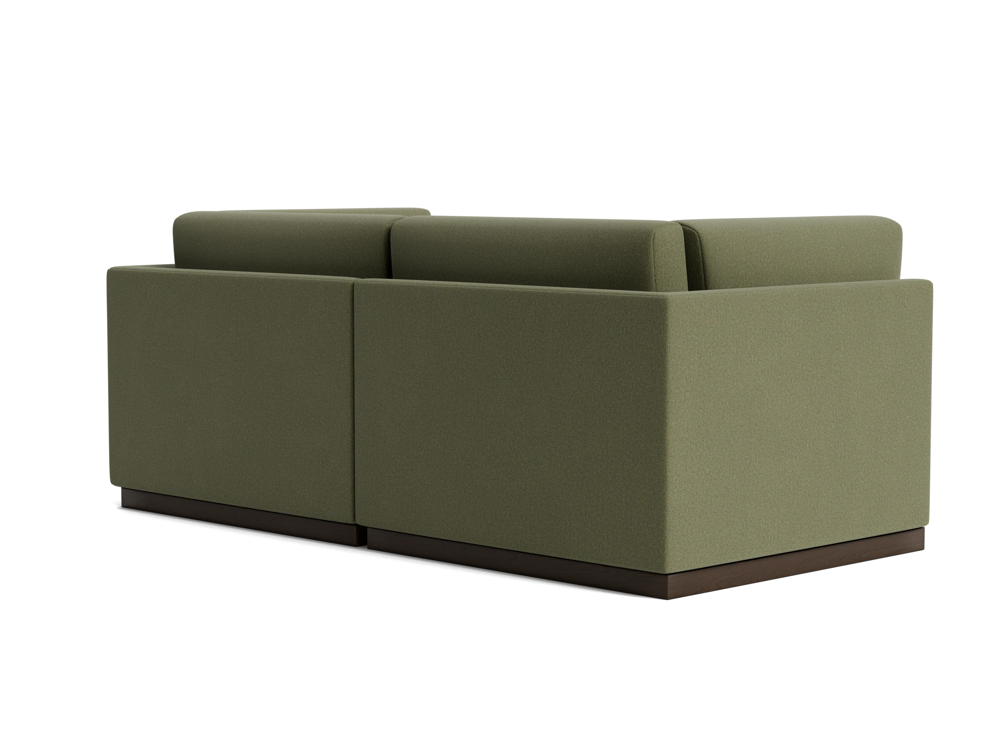 holt corner chair loveseat faithful olive