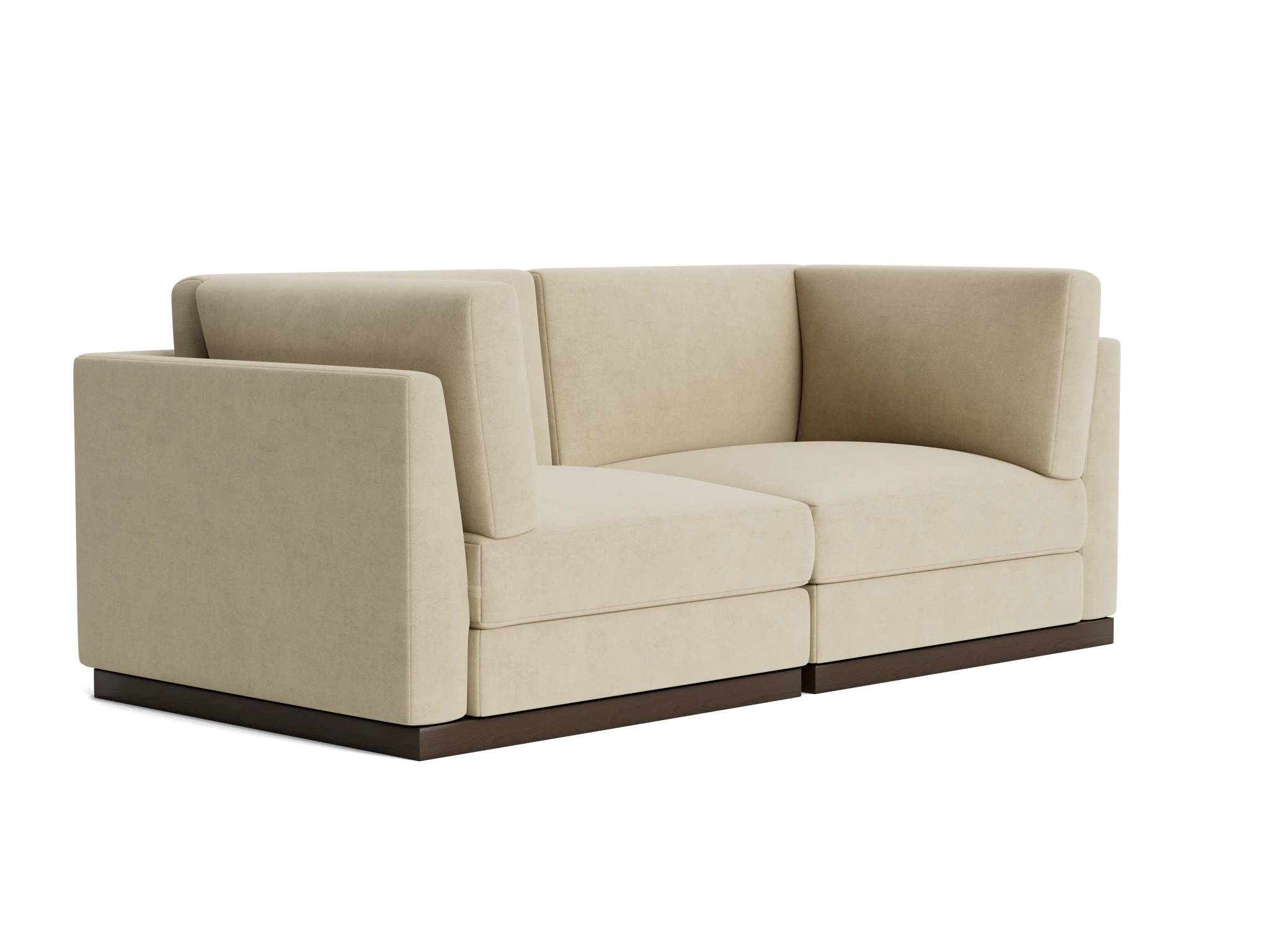 holt corner chair loveseat royale sand