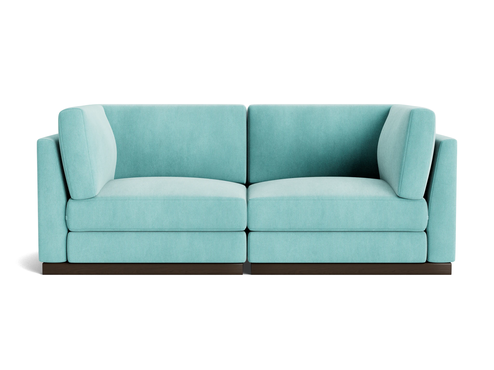 holt corner chair loveseat sorrento pantone aquatic