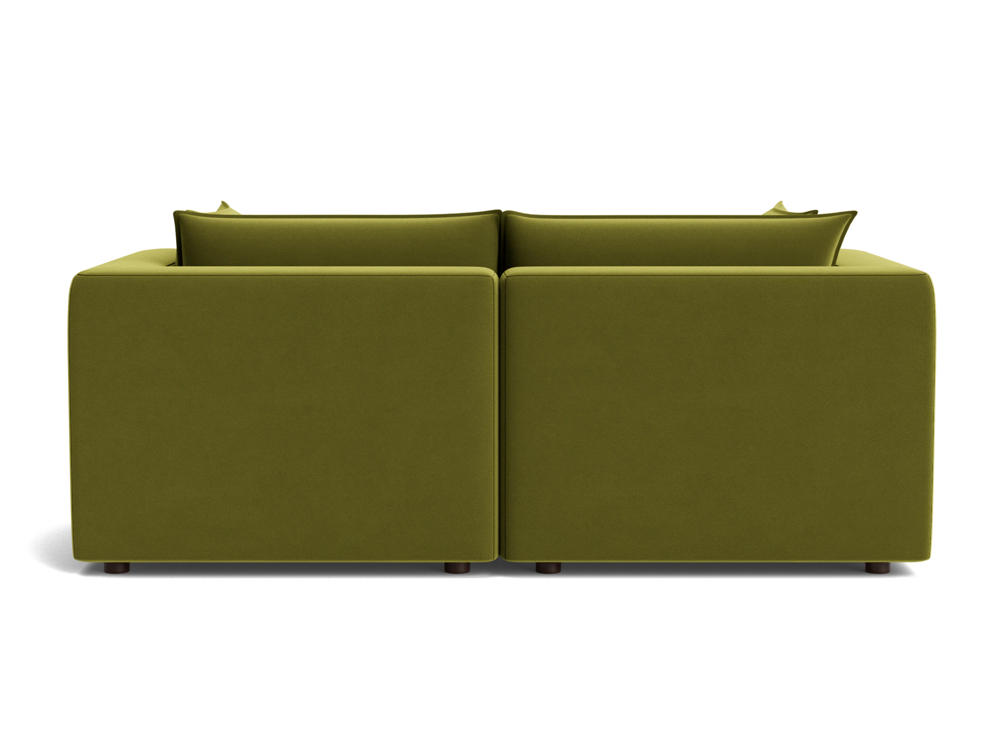 haine corner chair loveseat royale apple