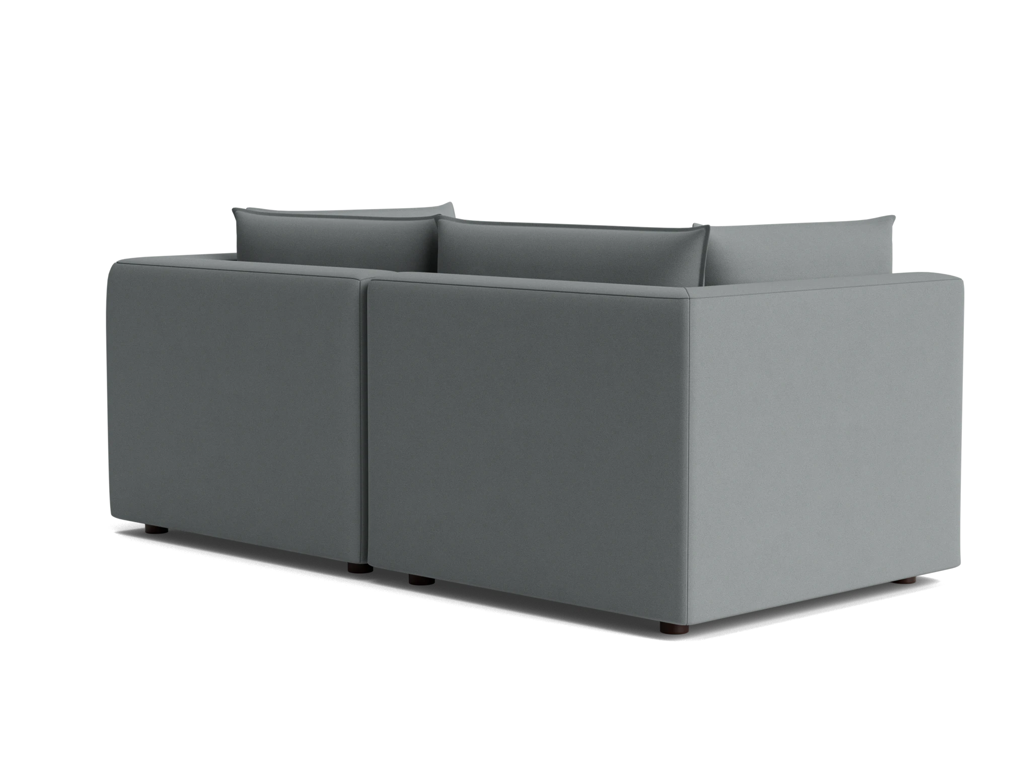 haine corner chair loveseat royale ash