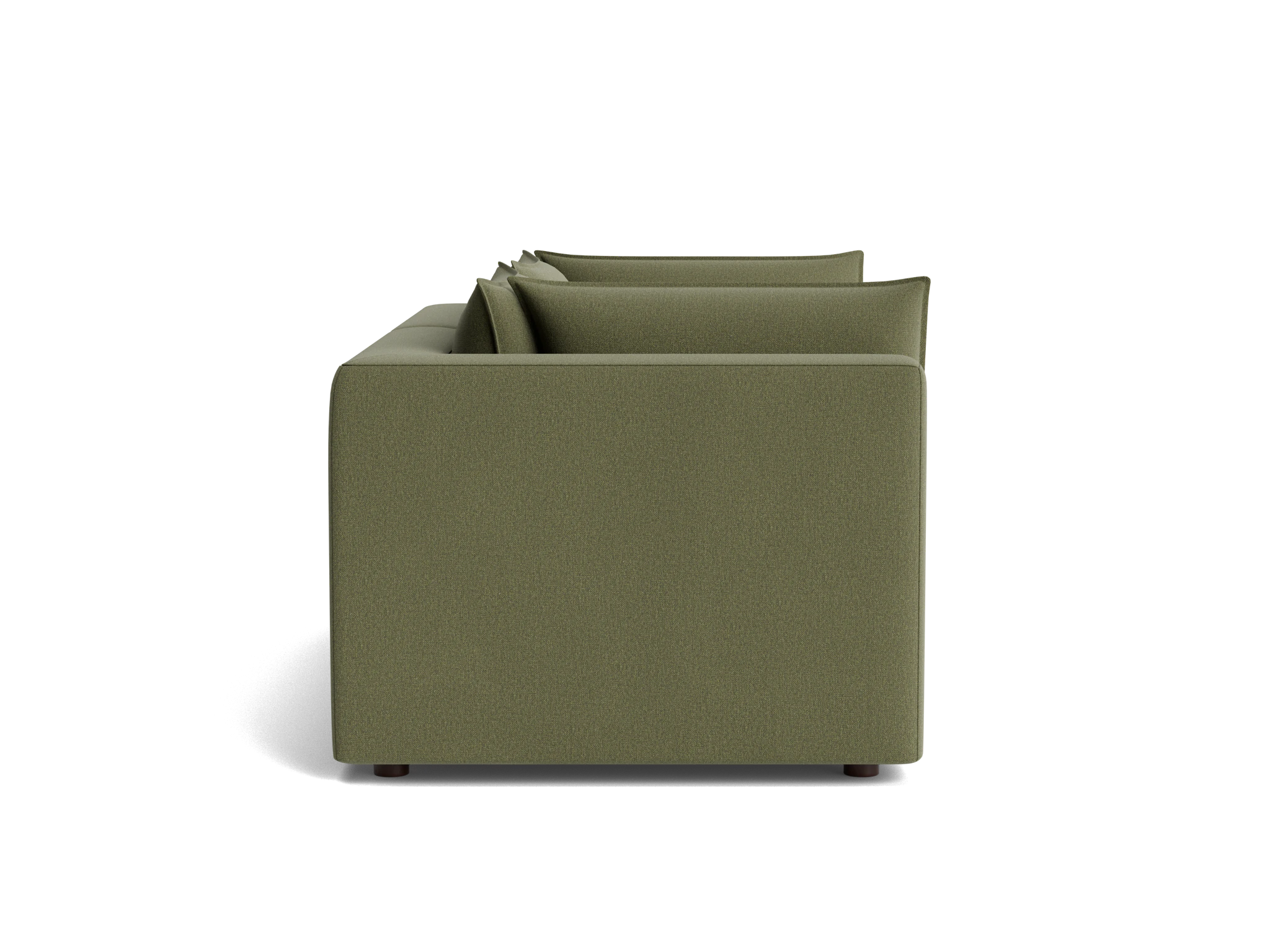 haine corner chair loveseat faithful olive