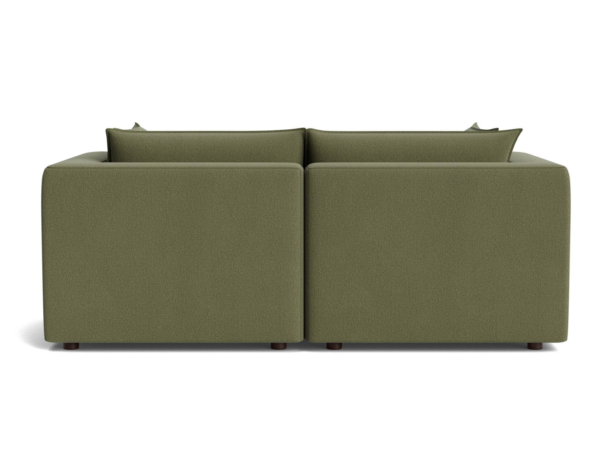 haine corner chair loveseat faithful olive