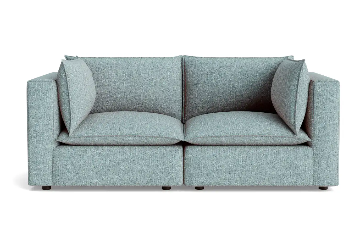 haine corner chair loveseat bungalow slate