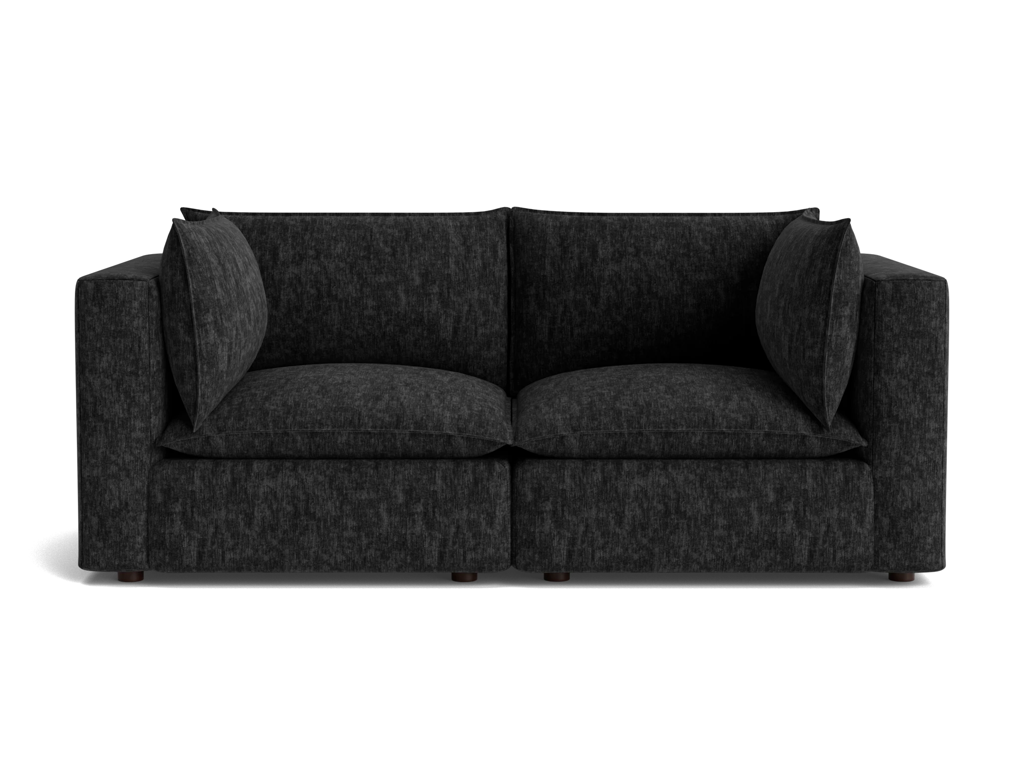 haine corner chair loveseat crave lava rock