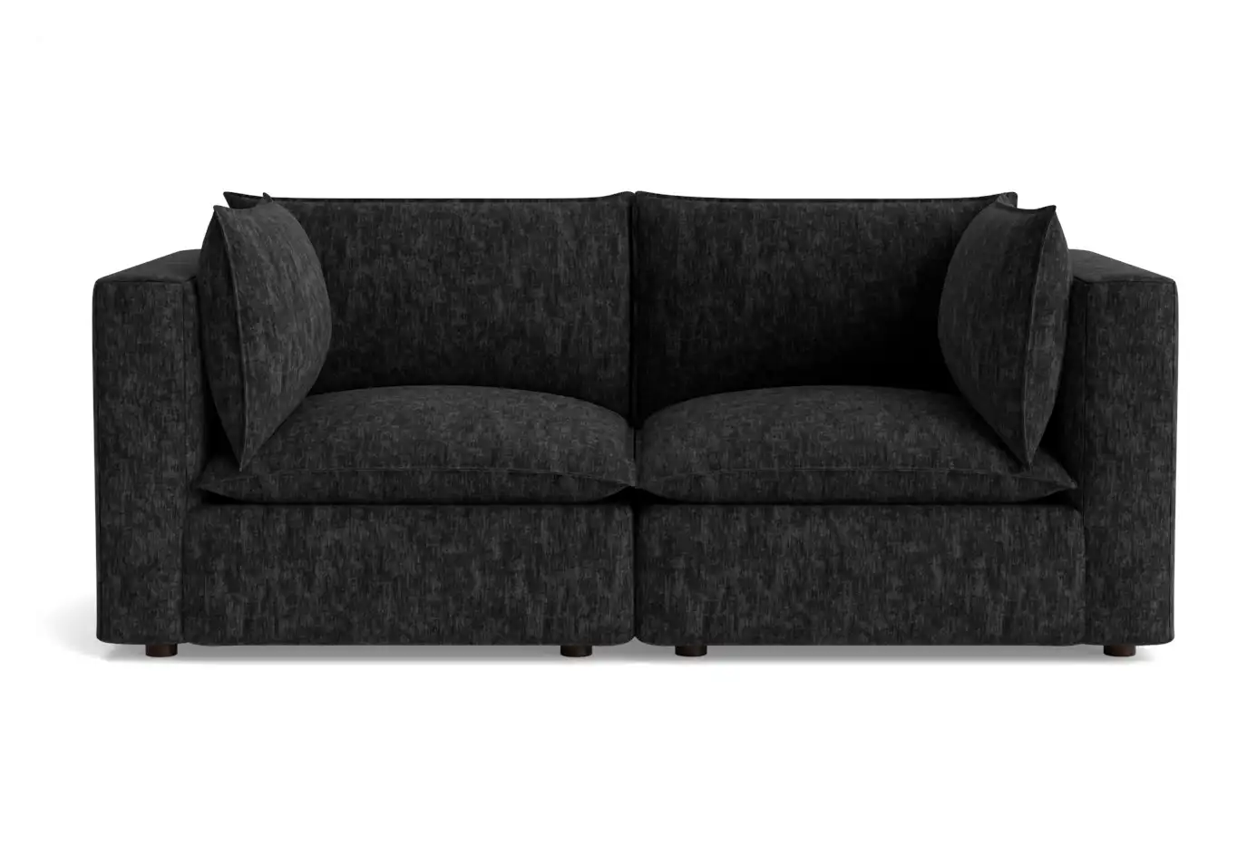 haine corner chair loveseat crave lava rock