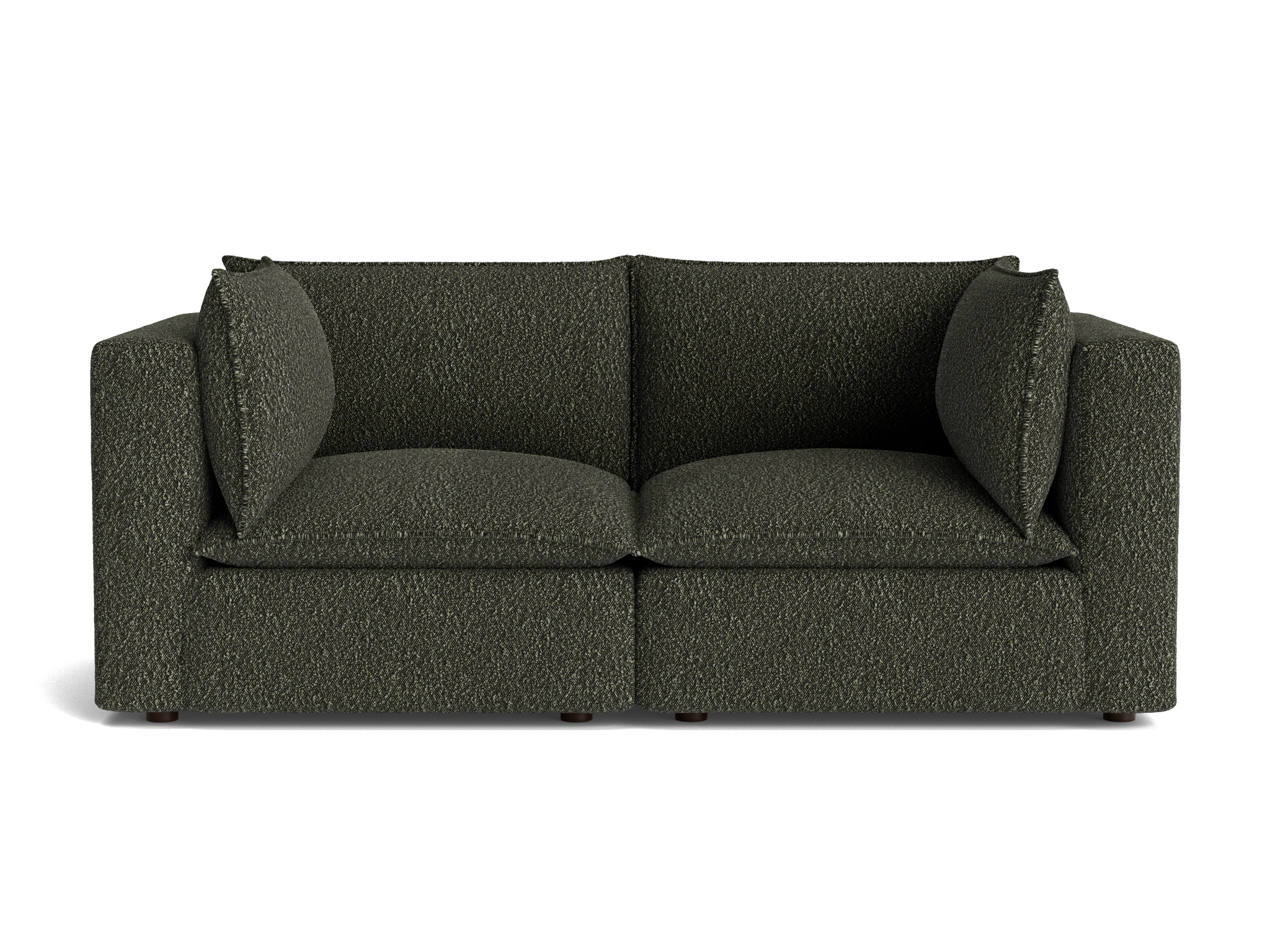 haine corner chair loveseat bubbly cucumber