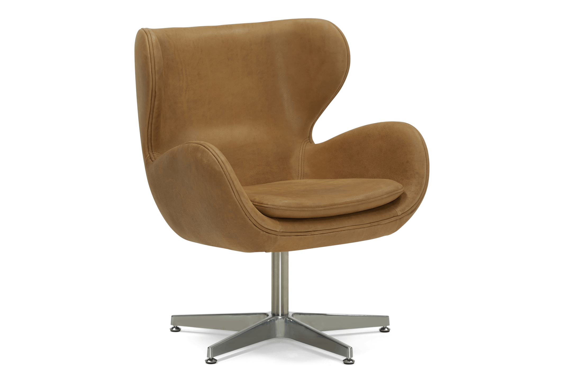dixie leather swivel chair toledo camel