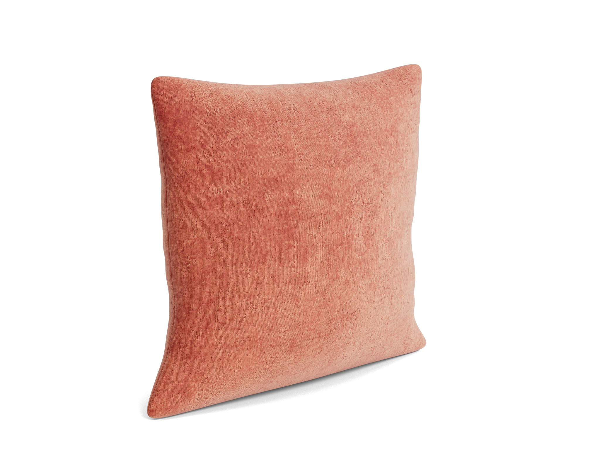 minka square pillow plush terra rose