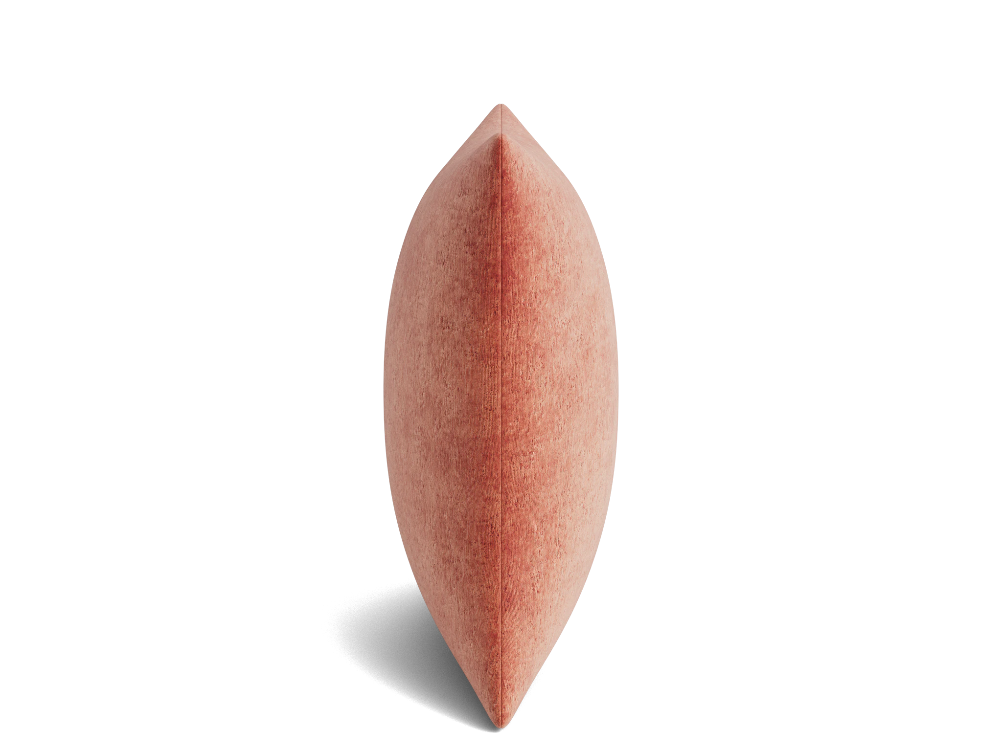 minka square pillow plush terra rose