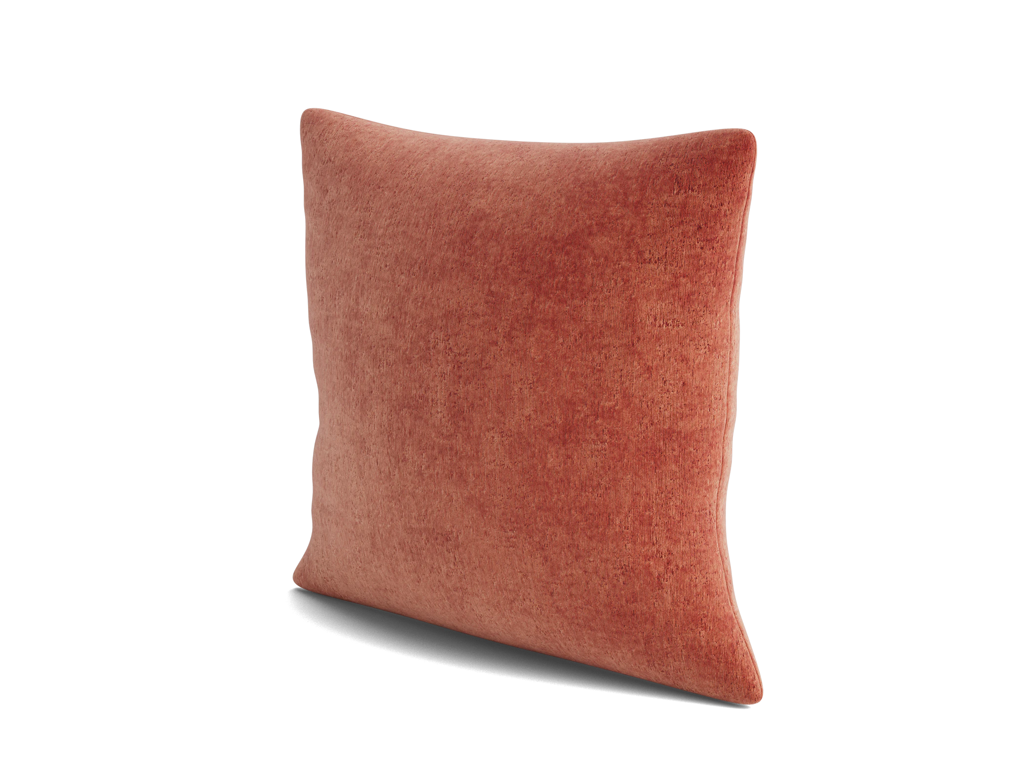 minka square pillow plush terra rose