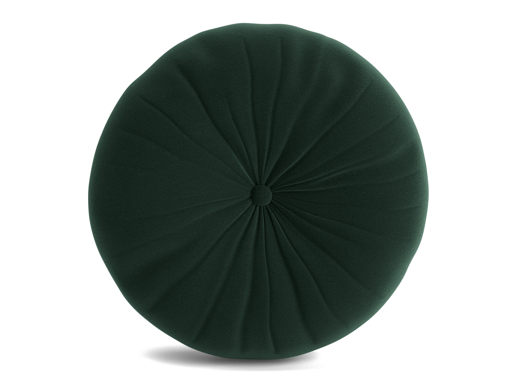 minka pleated round pillow royale evergreen