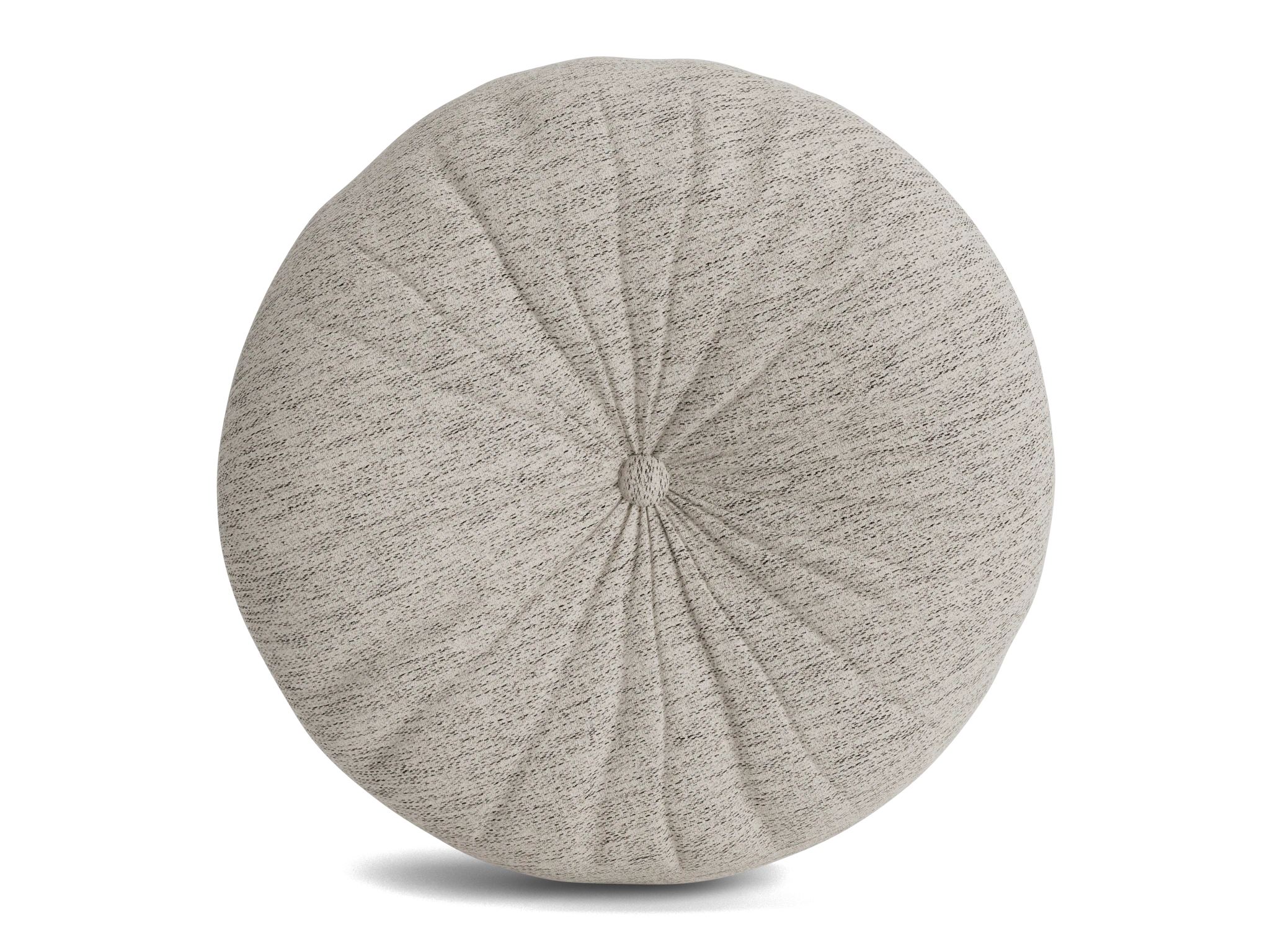 minka pleated round pillow merit dove