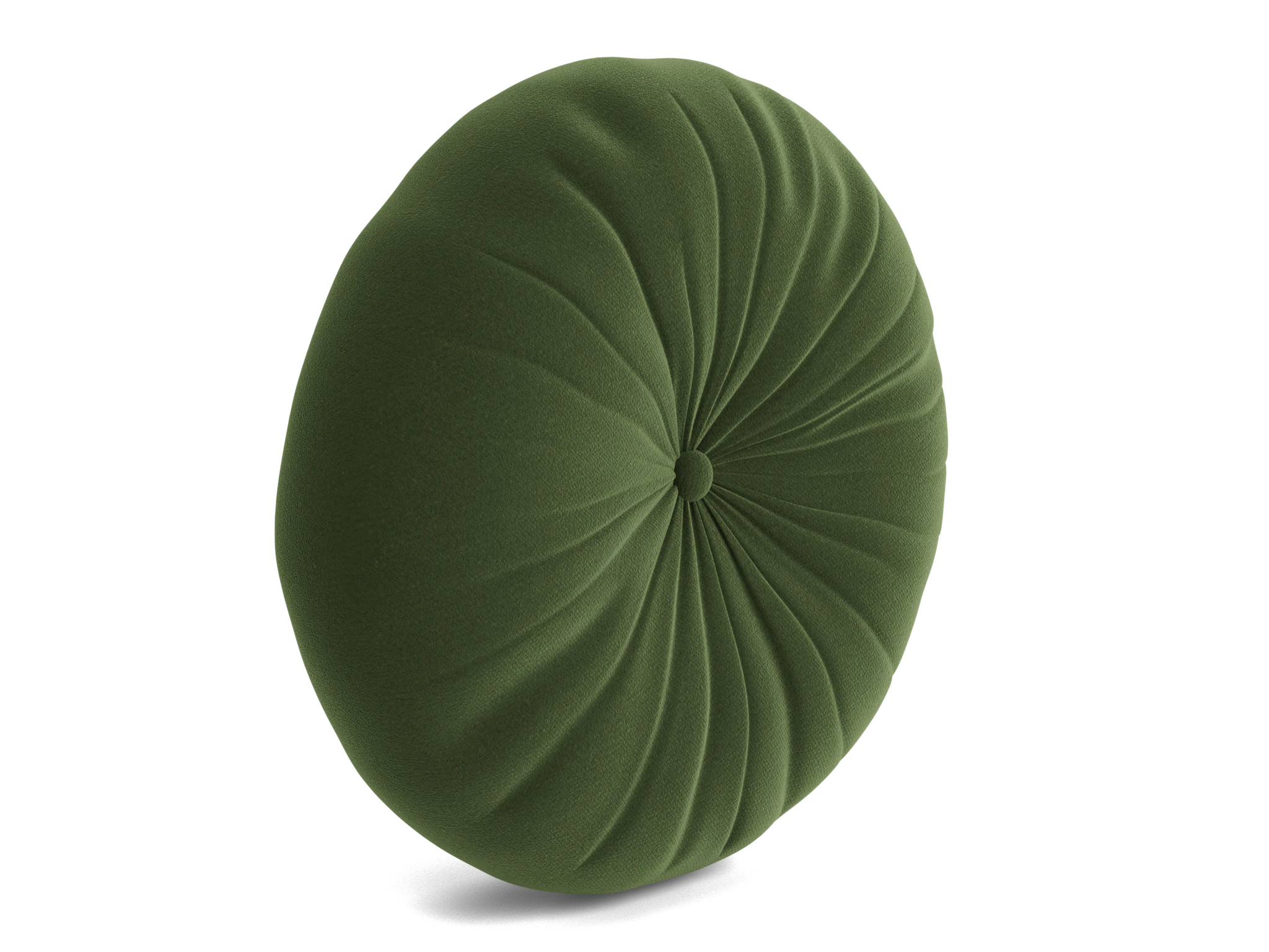 minka pleated round pillow royale forest