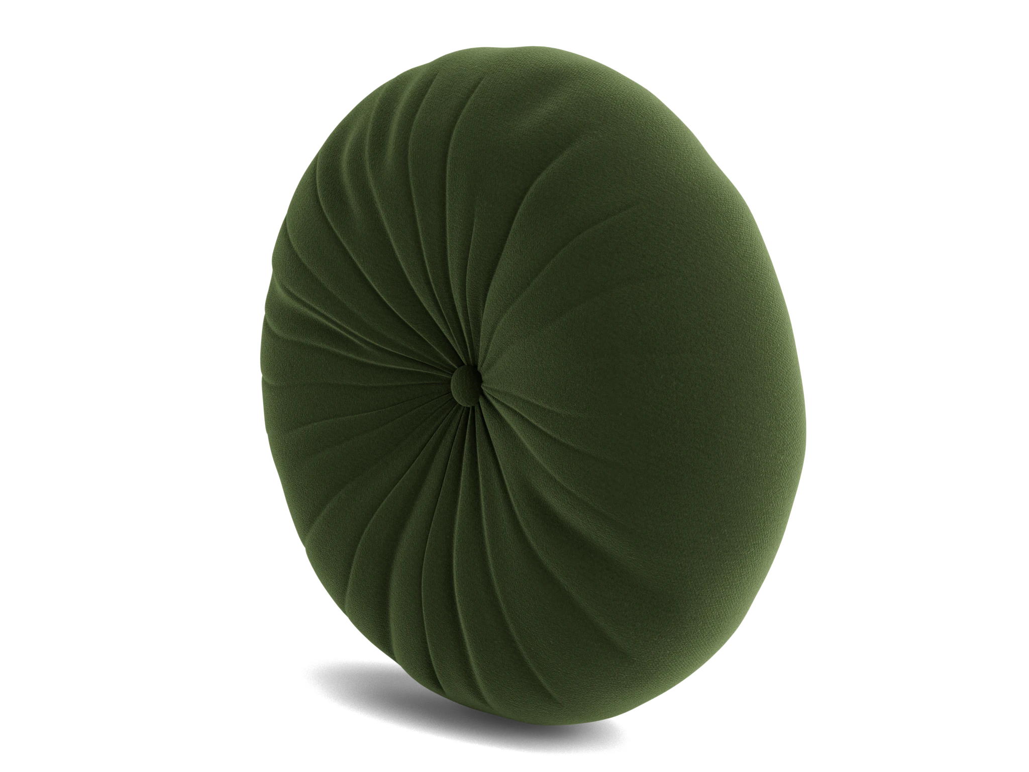 minka pleated round pillow royale forest