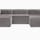 matias modular chaise sectional taylor felt grey