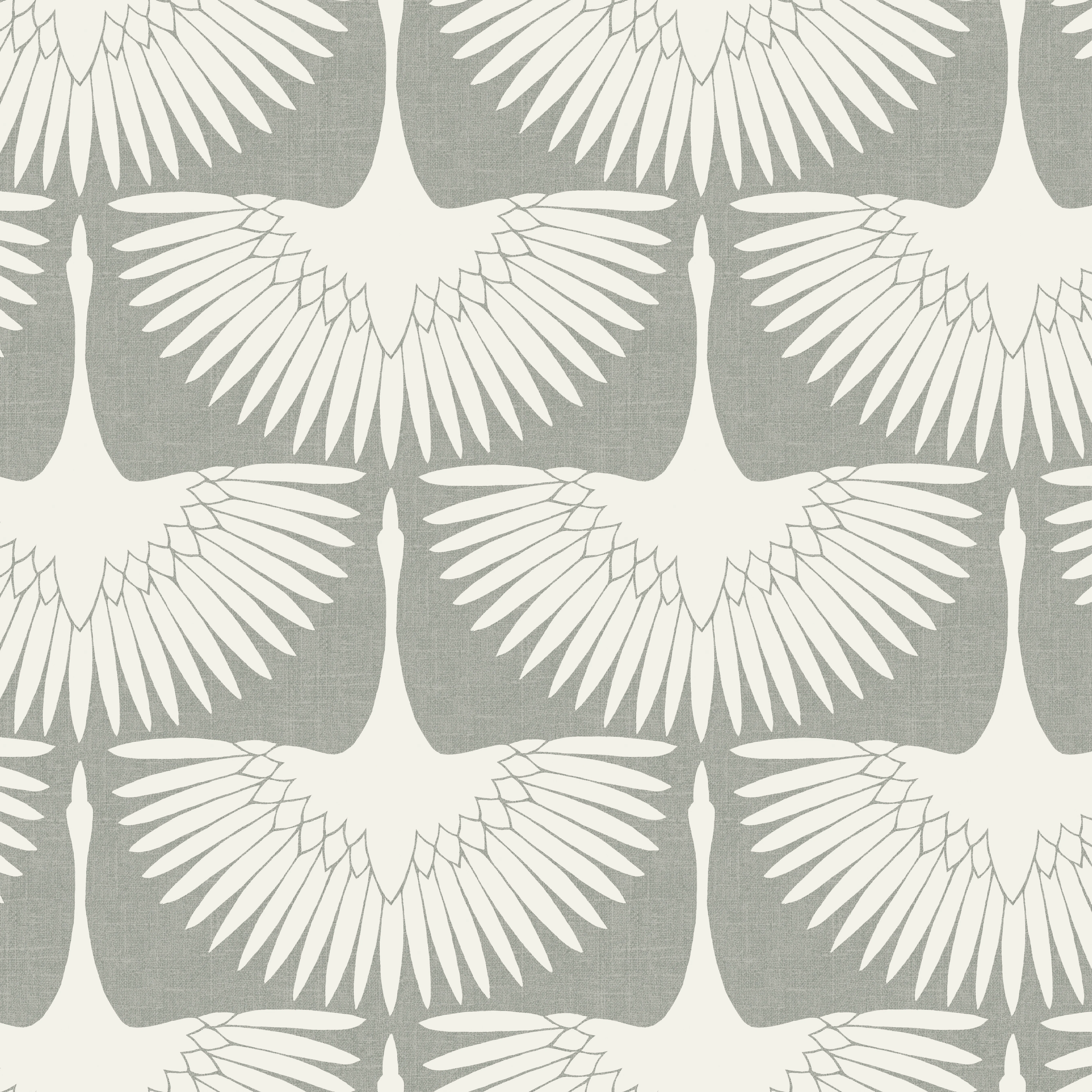 Deco Flock Wallpaper