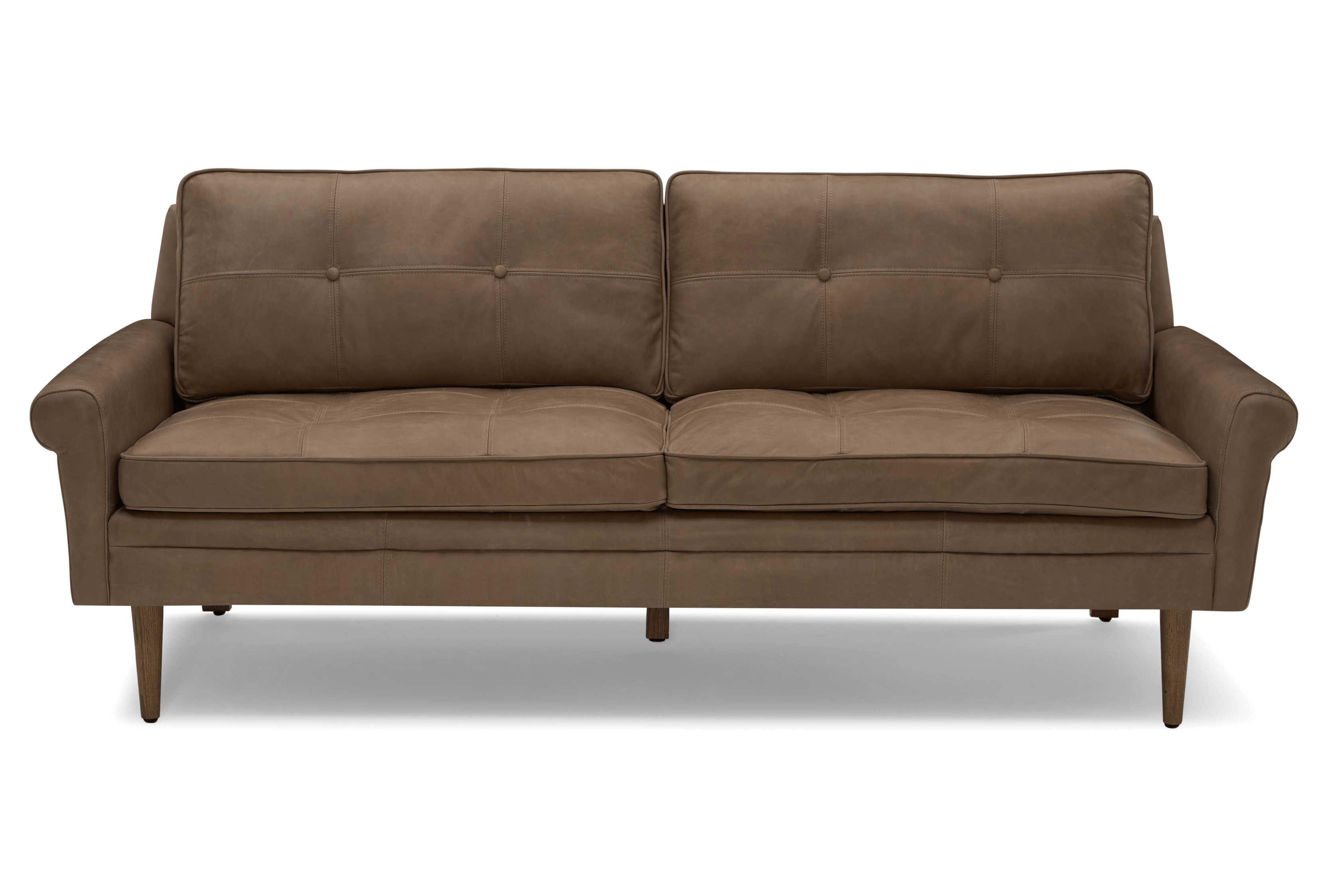 quill leather sofa