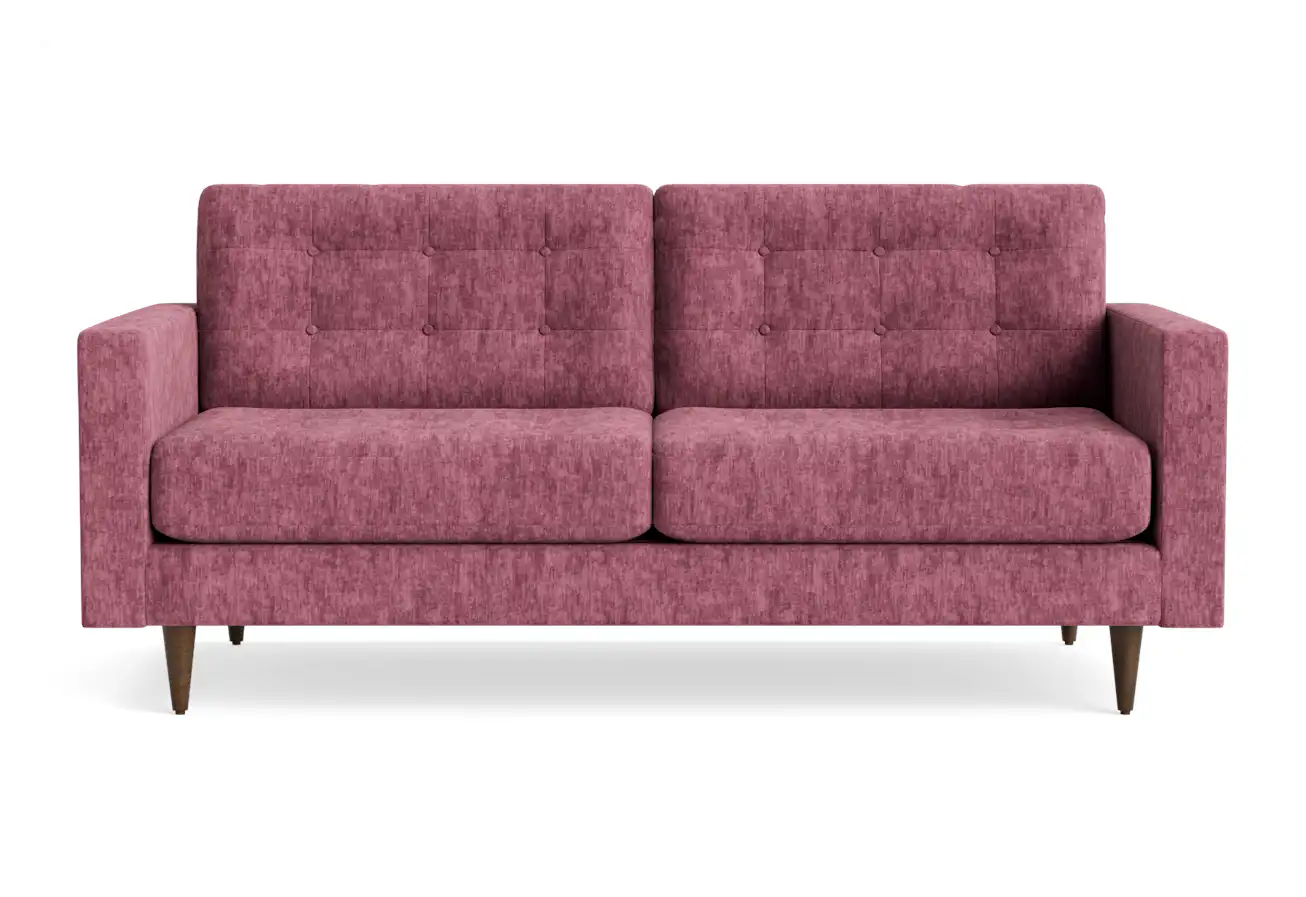 eliot loveseat crave pantone heather rose