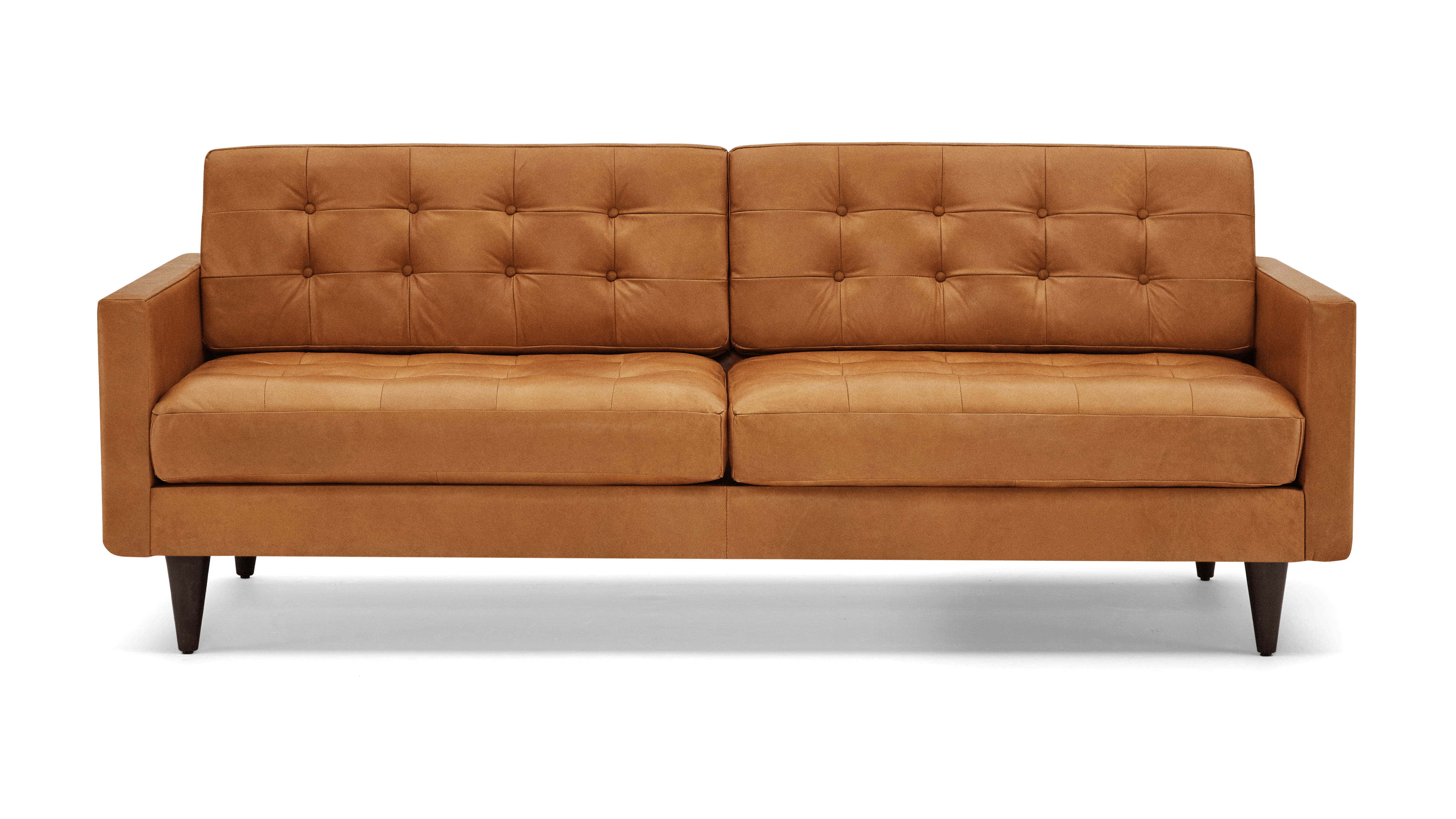 eliot leather sofa santiago camel