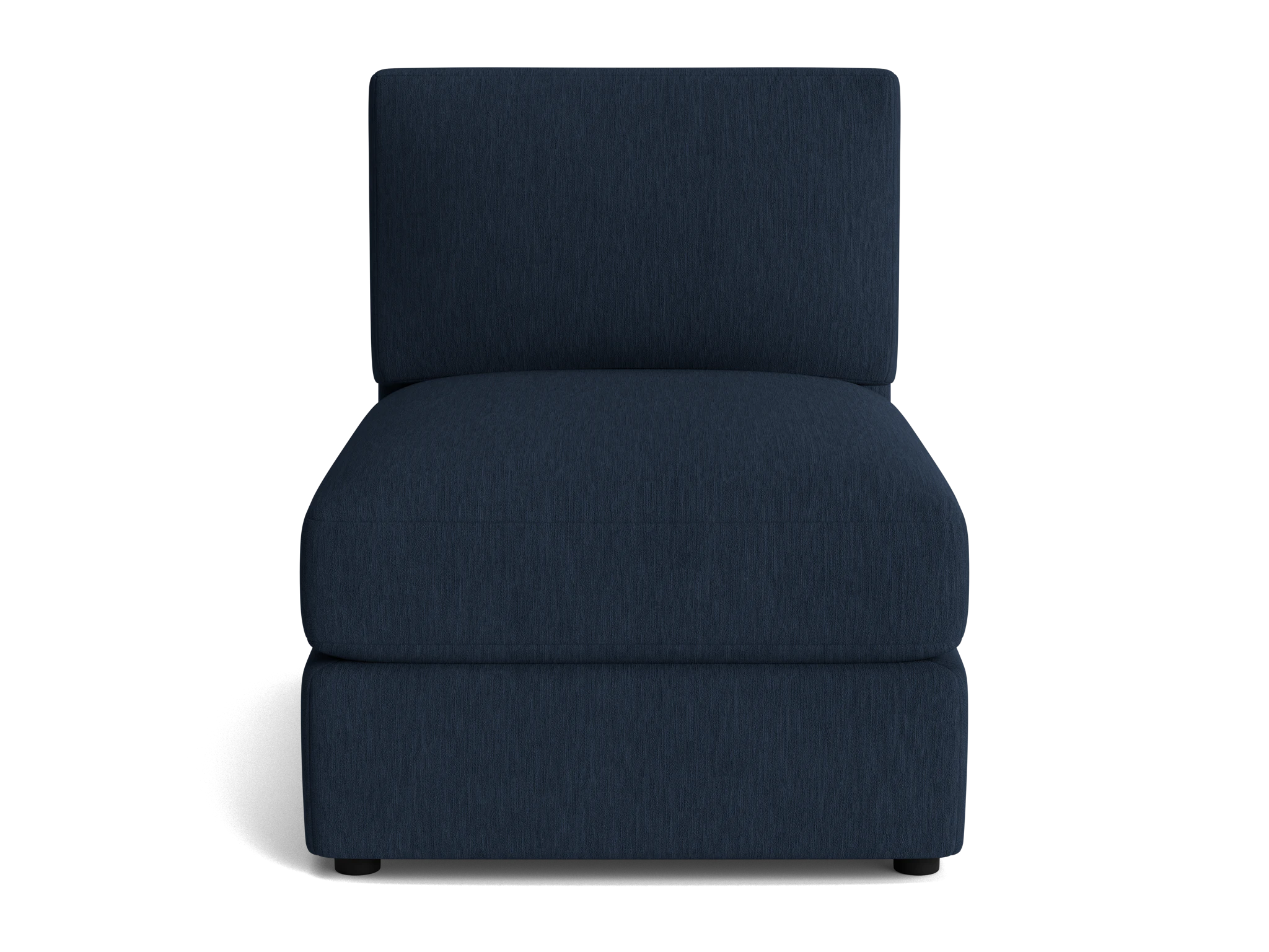 daya armless chair bentley indigo